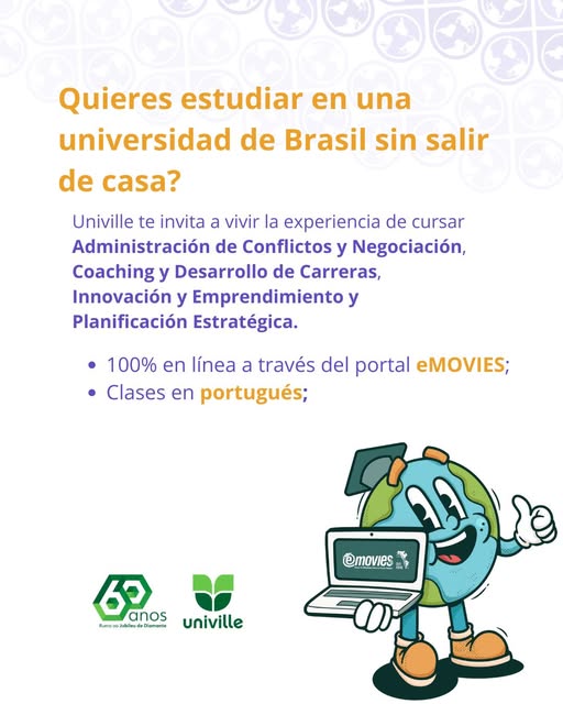 Movilidad Virtual Internacional – Brasil: Primer semestre 2026