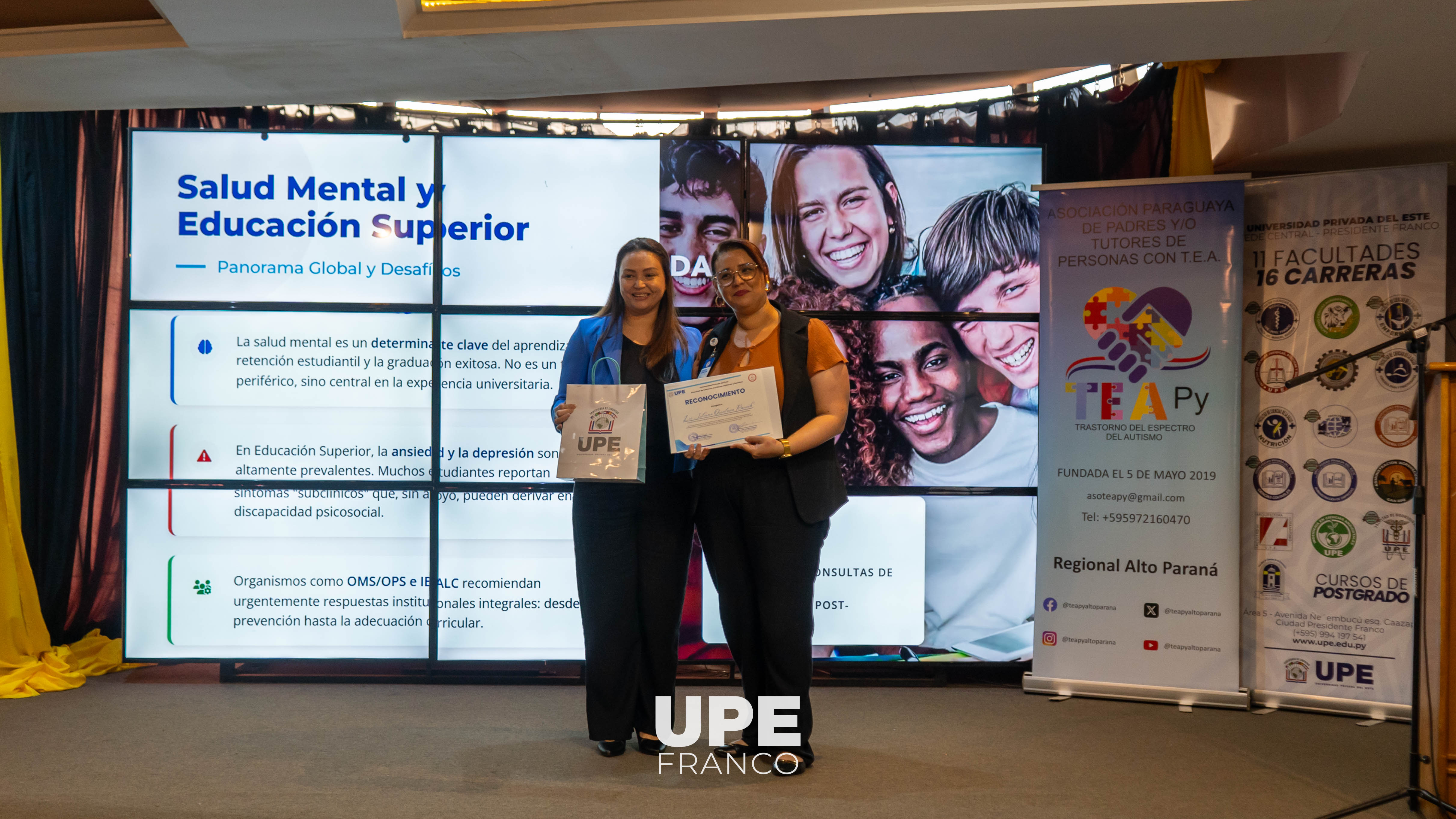 Jornada sobre Inclusión Universitaria fortalece la formación docente en la UPE Franco