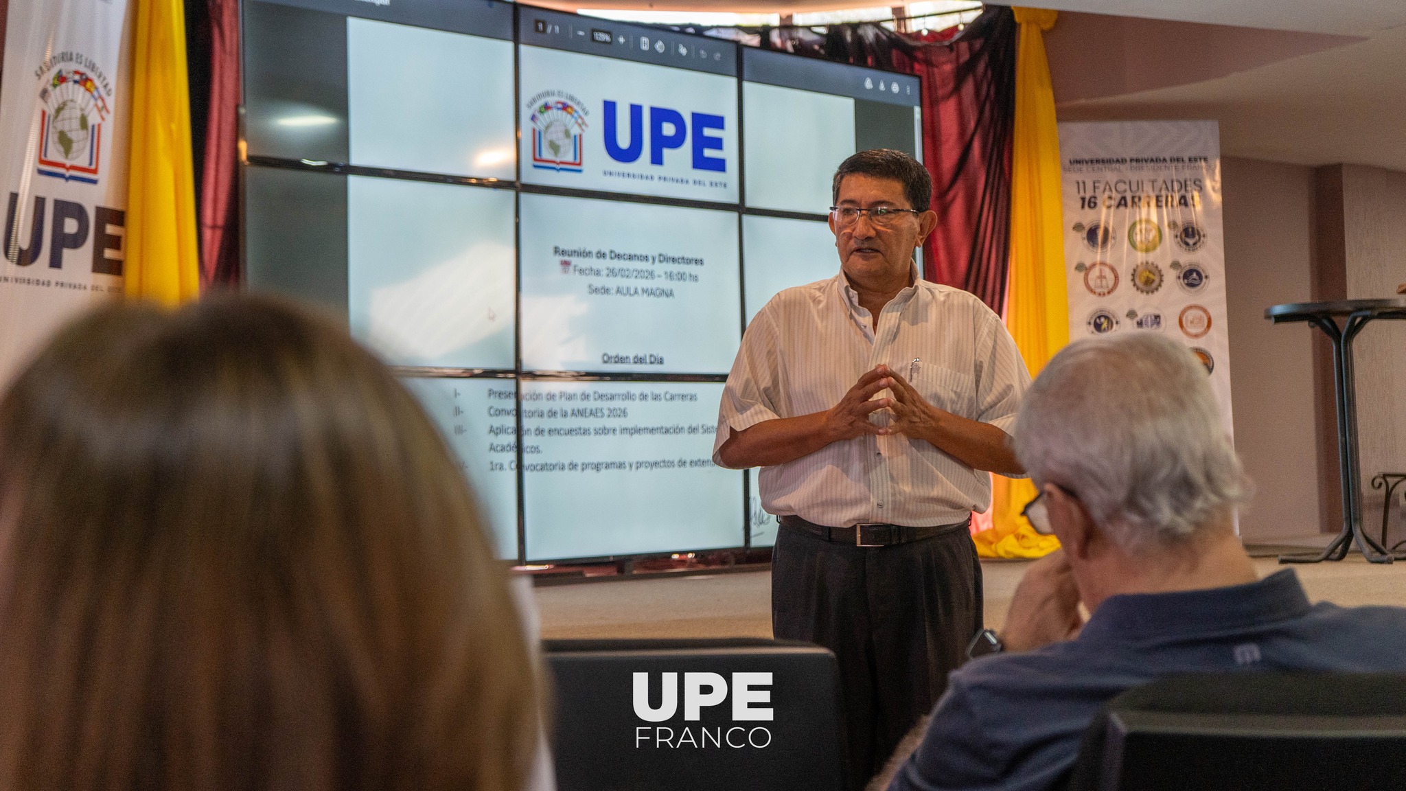 Reunión de Autoridades – Gestión Académica UPE FRANCO 2026