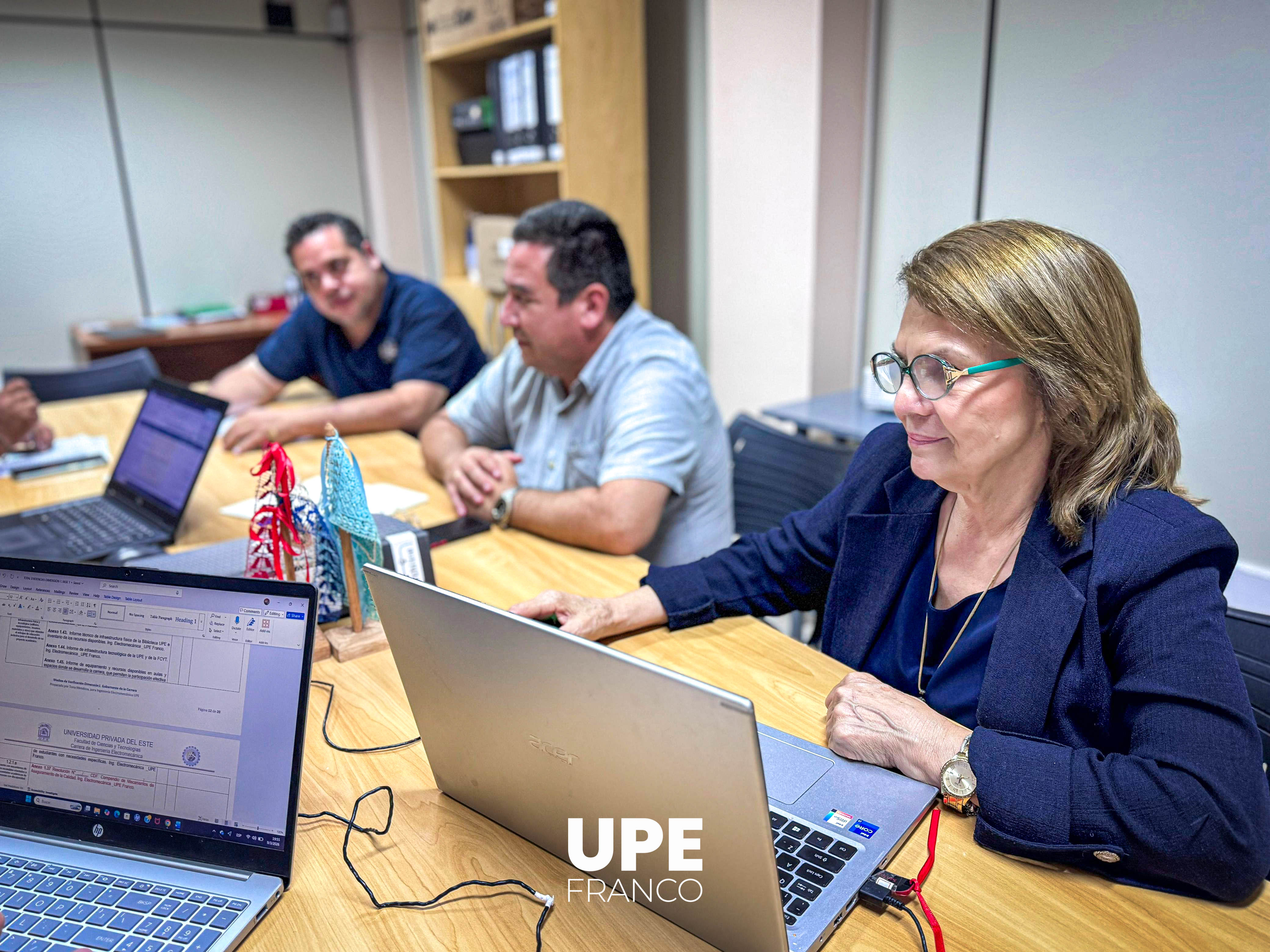 Reunión del Comité de Autoevaluación de la carrera de Ingeniería Electromecánica