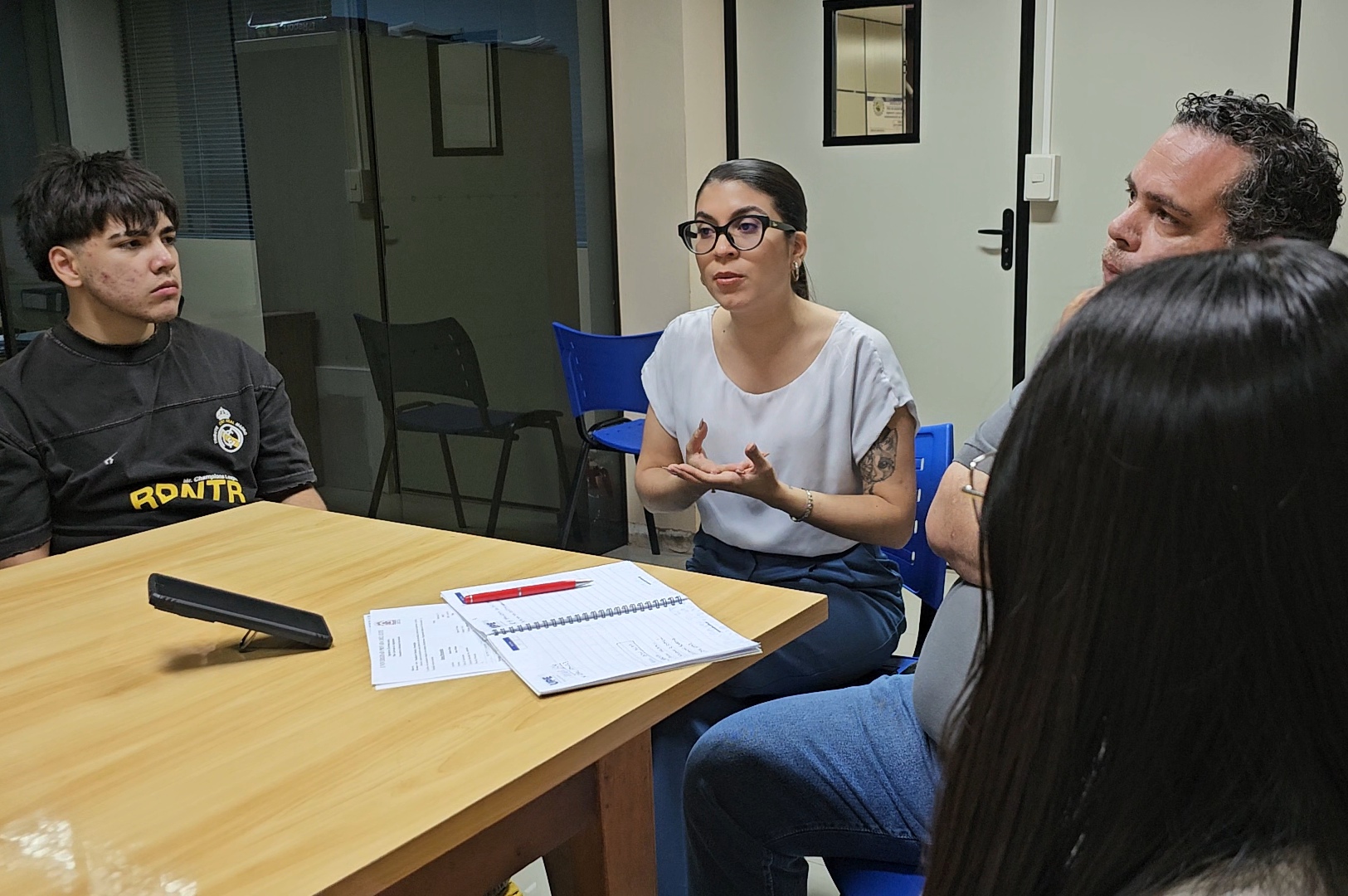 Reunión de autoridades con delegados y subdelegados: Facultad de Ciencias y Tecnologías