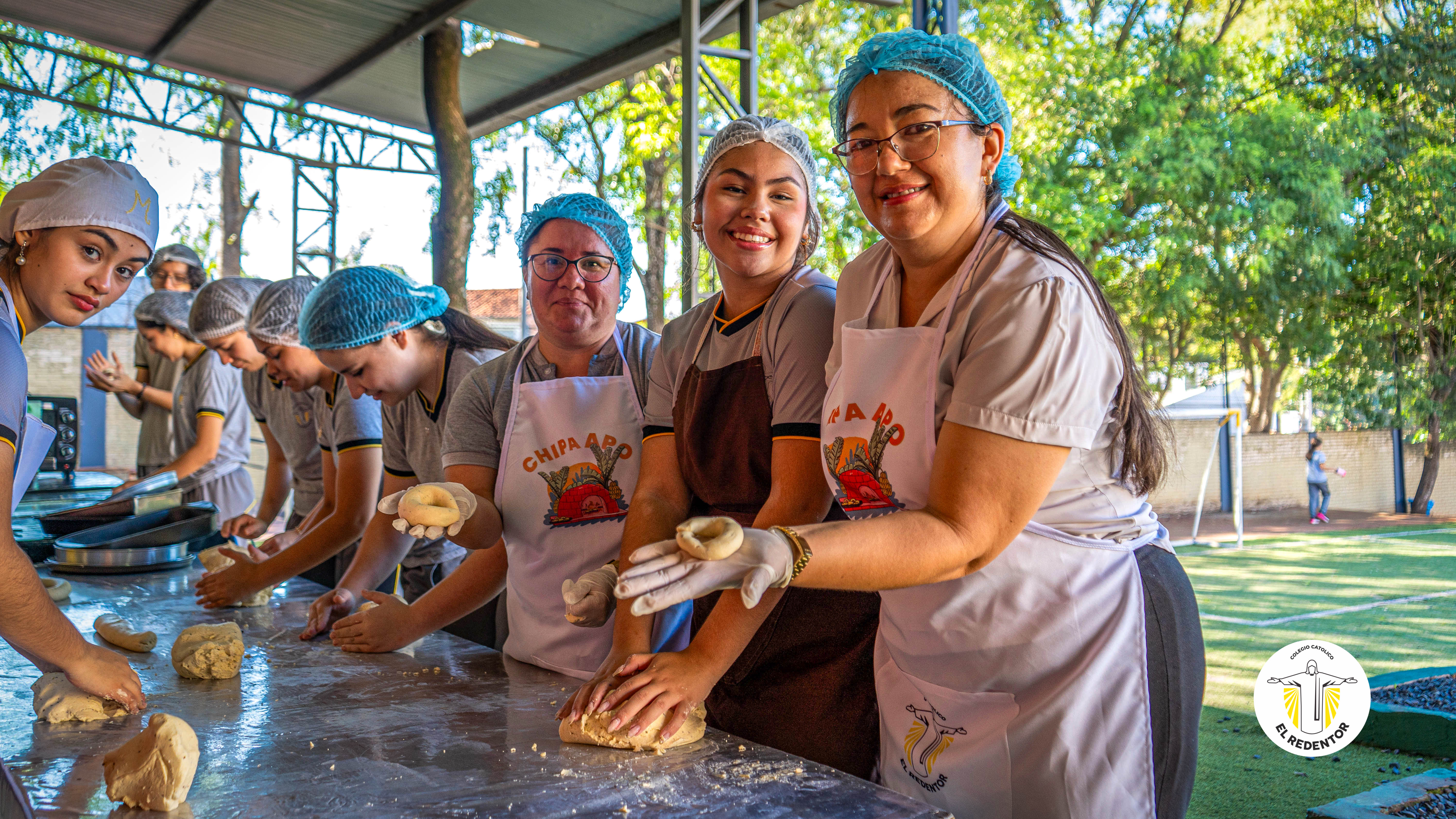 Chipa Apo en el Colegio Redentor