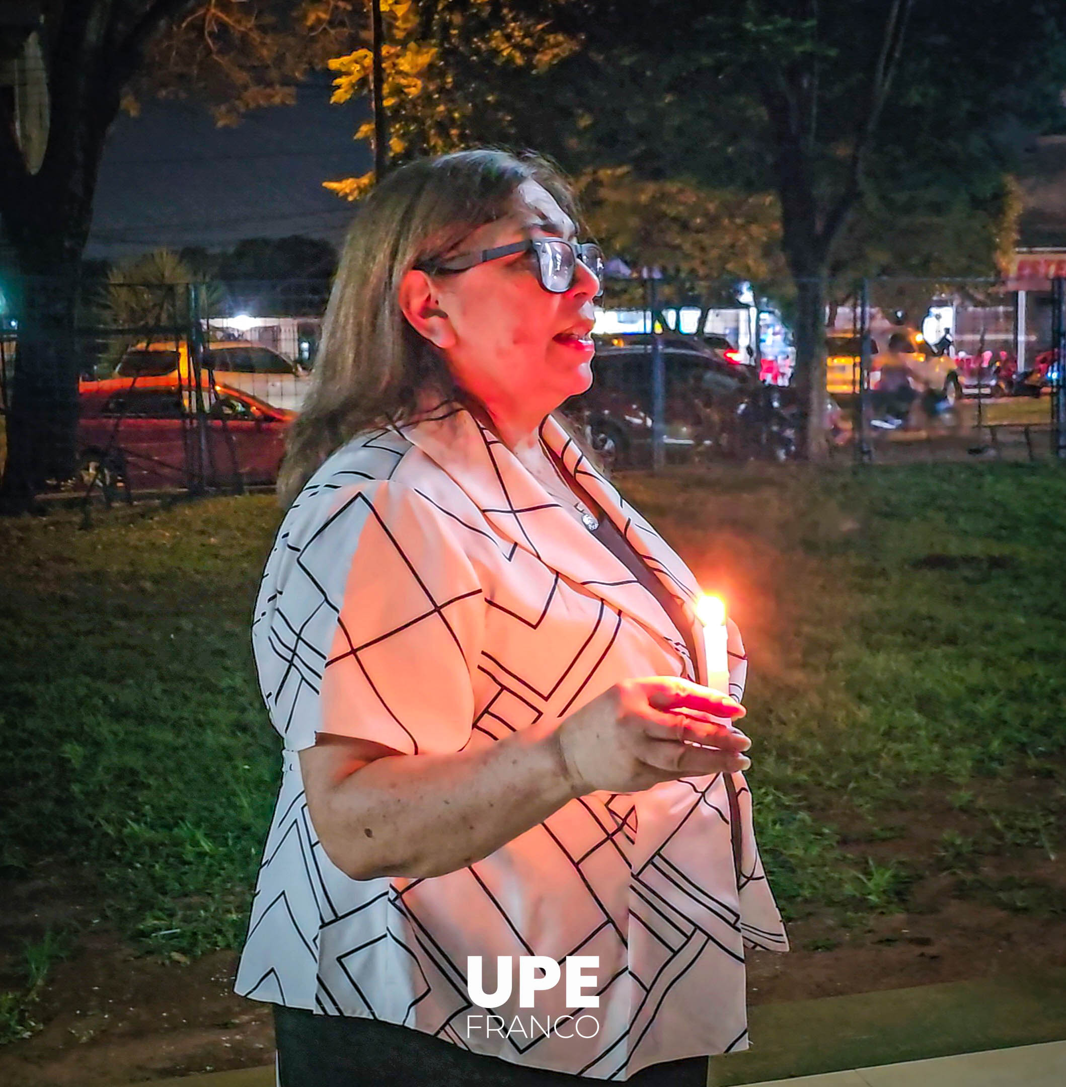 Estudiantes de Ciencias de la Salud participaron del Vía Crucis en la UPE FRANCO
