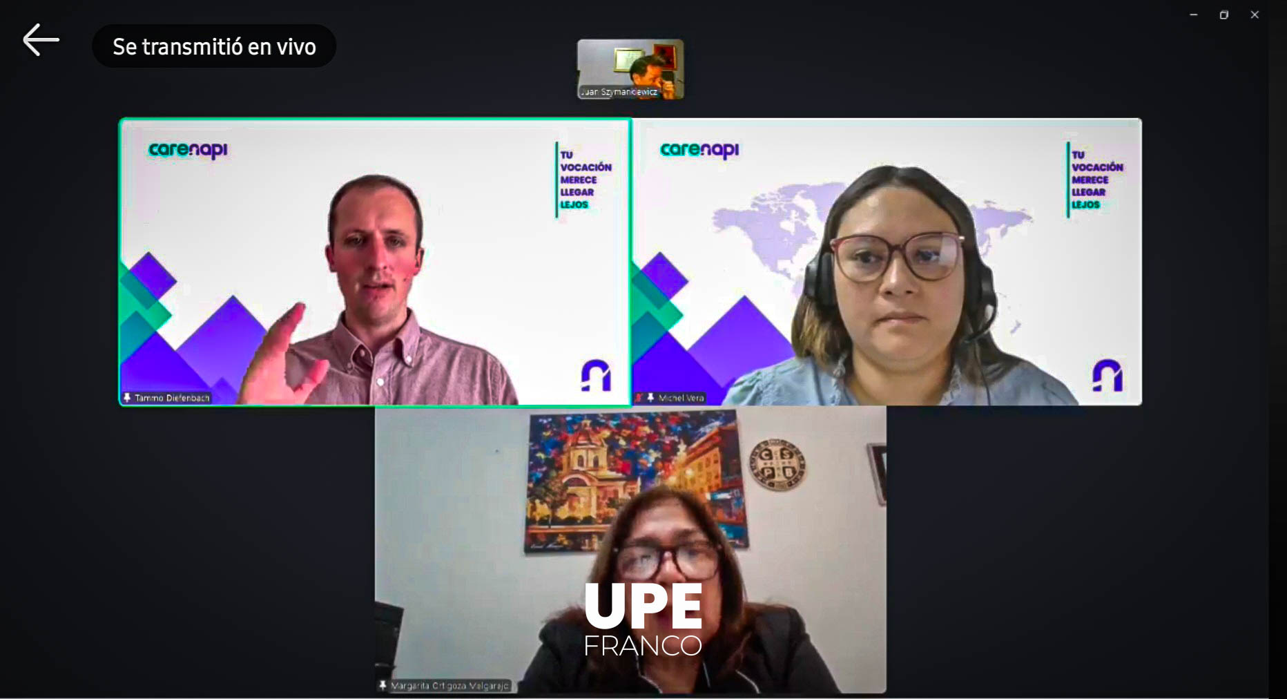 Webinar Informativo: Inserción laboral para profesionales de Enfermería en Alemania y Austria - CARENAPI