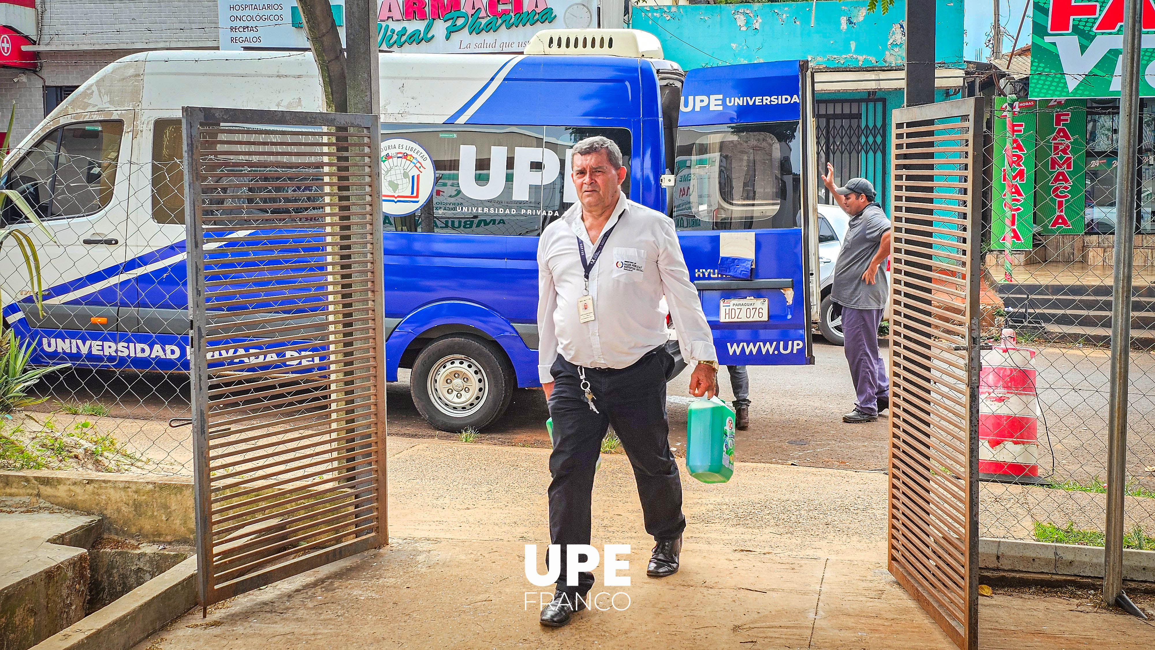 UPE FRANCO entrega insumos de limpieza al Hospital Distrital de Presidente Franco