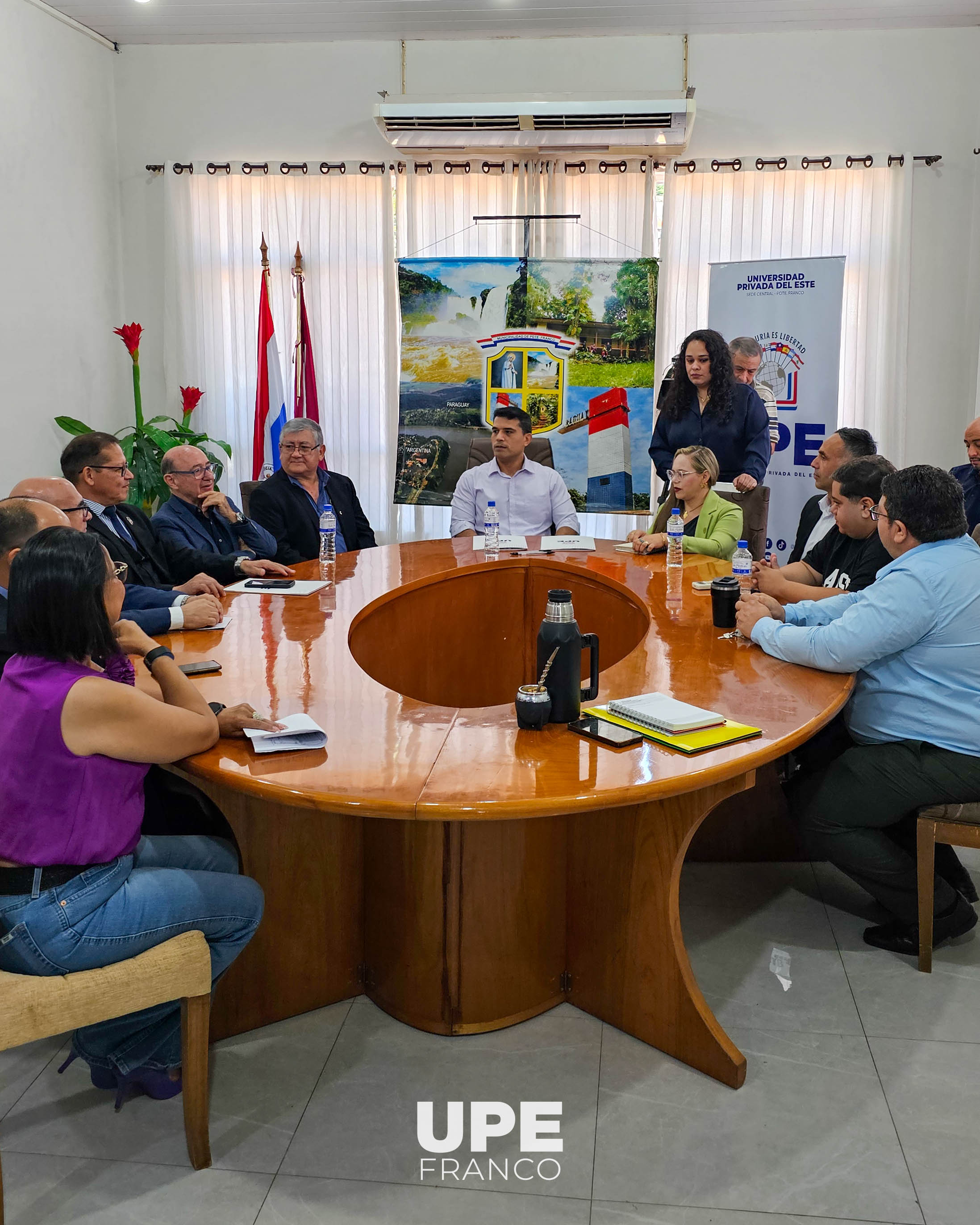 UPE Y MUNICIPALIDAD DE PRESIDENTE FRANCO CONSOLIDAN ALIANZA ESTRATÉGICA MEDIANTE CONVENIOS DE COOPERACIÓN INTERINSTITUCIONAL