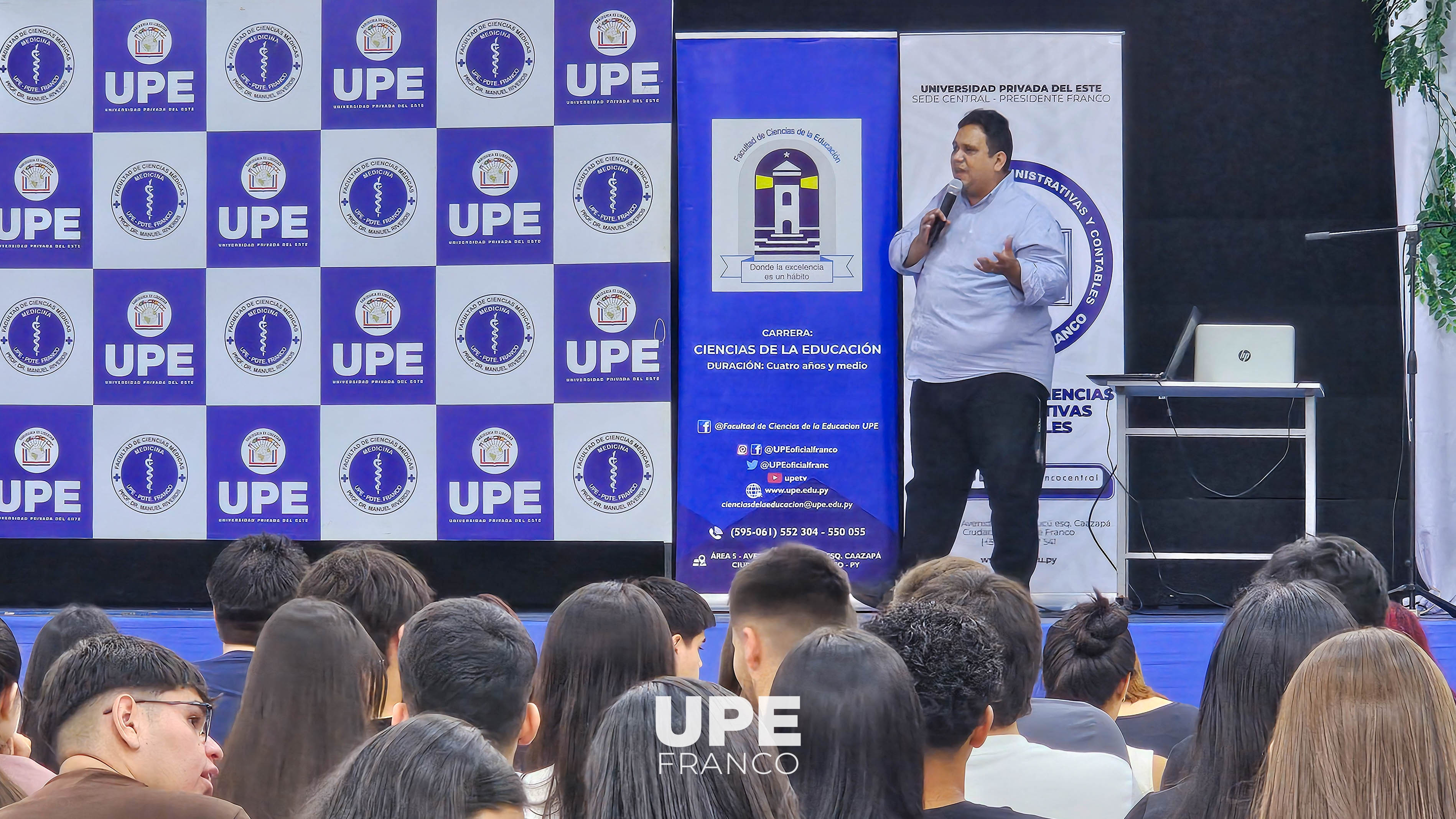 UPE FRANCO DESARROLLÓ CHARLA SOBRE SALUD MENTAL EN EL MARCO DEL MES DE LA SALUD