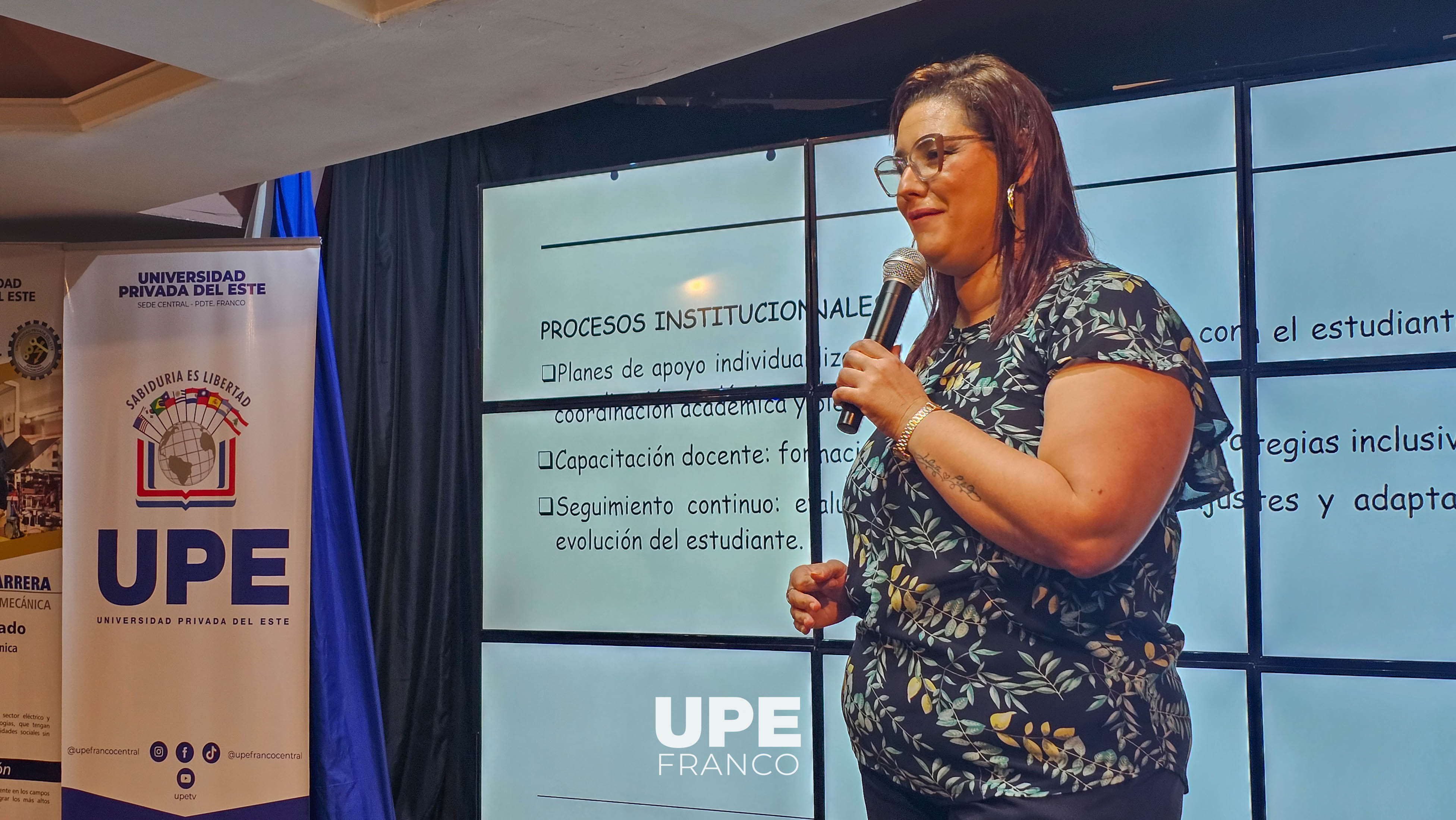 UPE FRANCO DESARROLLÓ JORNADA DE CAPACITACIÓN EN EDUCACIÓN INCLUSIVA DIRIGIDA A DOCENTES Y FUNCIONARIOS