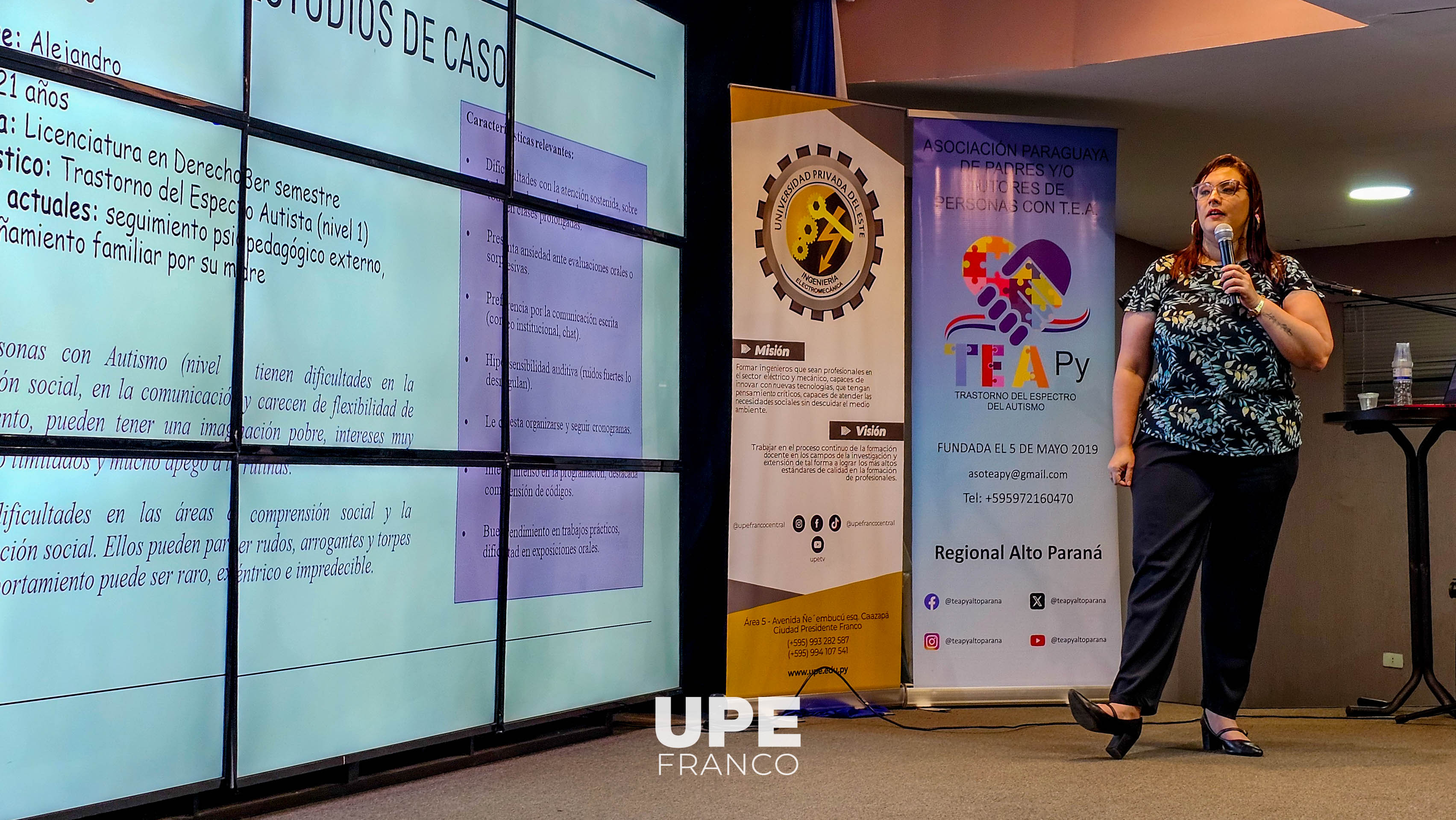 UPE FRANCO DESARROLLÓ JORNADA DE CAPACITACIÓN EN EDUCACIÓN INCLUSIVA DIRIGIDA A DOCENTES Y FUNCIONARIOS