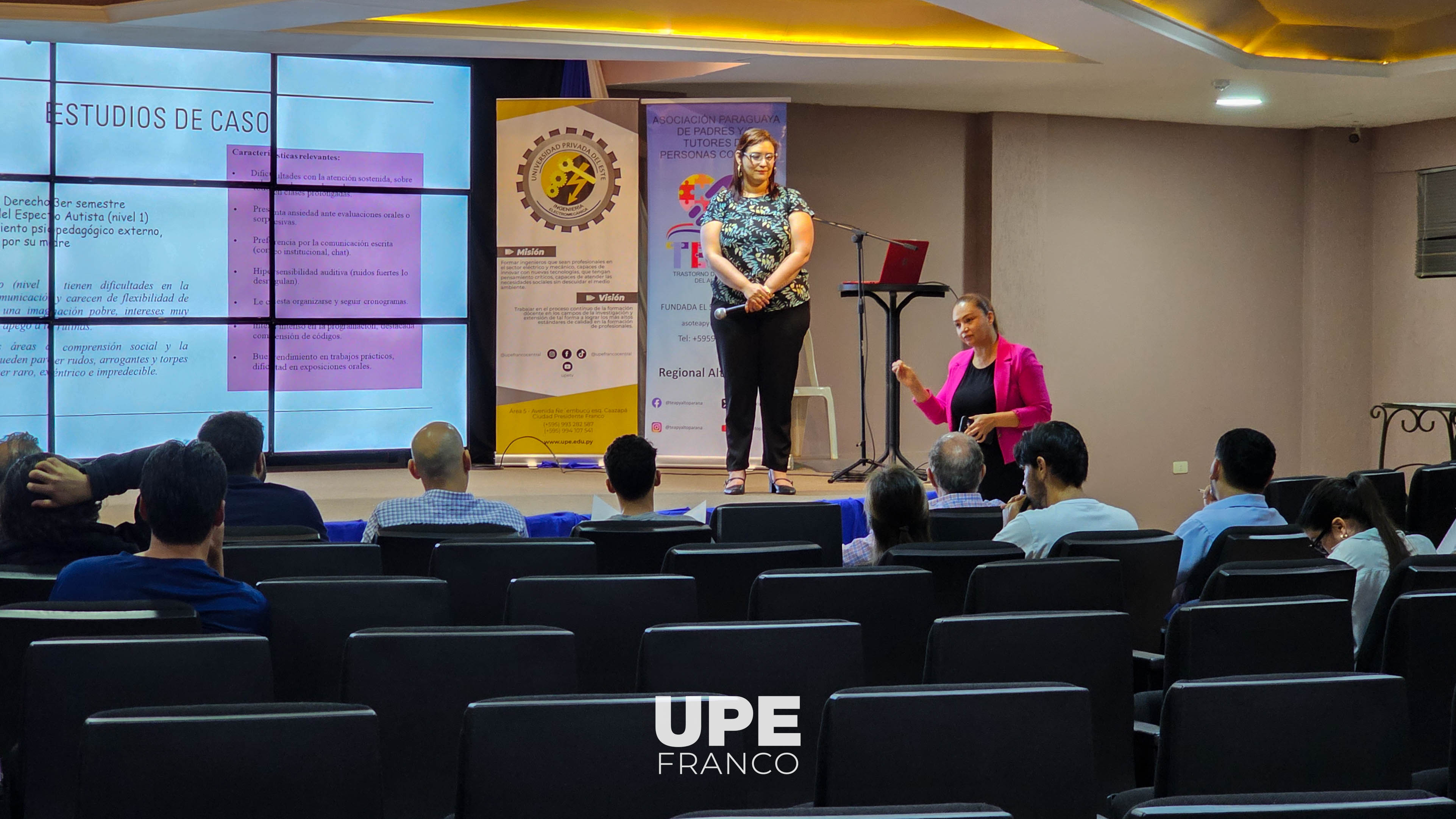 UPE FRANCO DESARROLLÓ JORNADA DE CAPACITACIÓN EN EDUCACIÓN INCLUSIVA DIRIGIDA A DOCENTES Y FUNCIONARIOS
