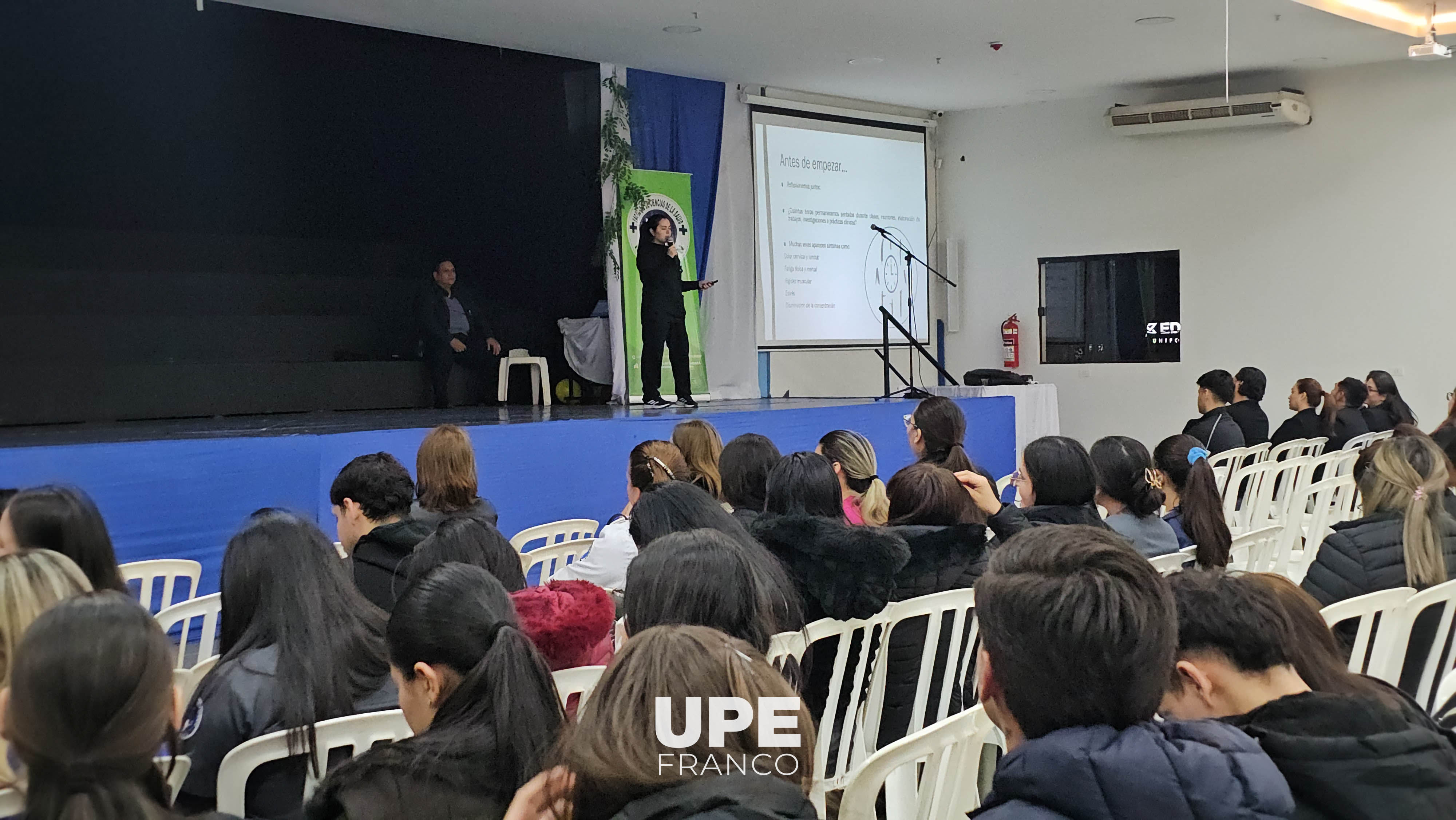 UPE Franco impulsó una jornada sobre estilos de vida saludable, nutrición y autocuidado