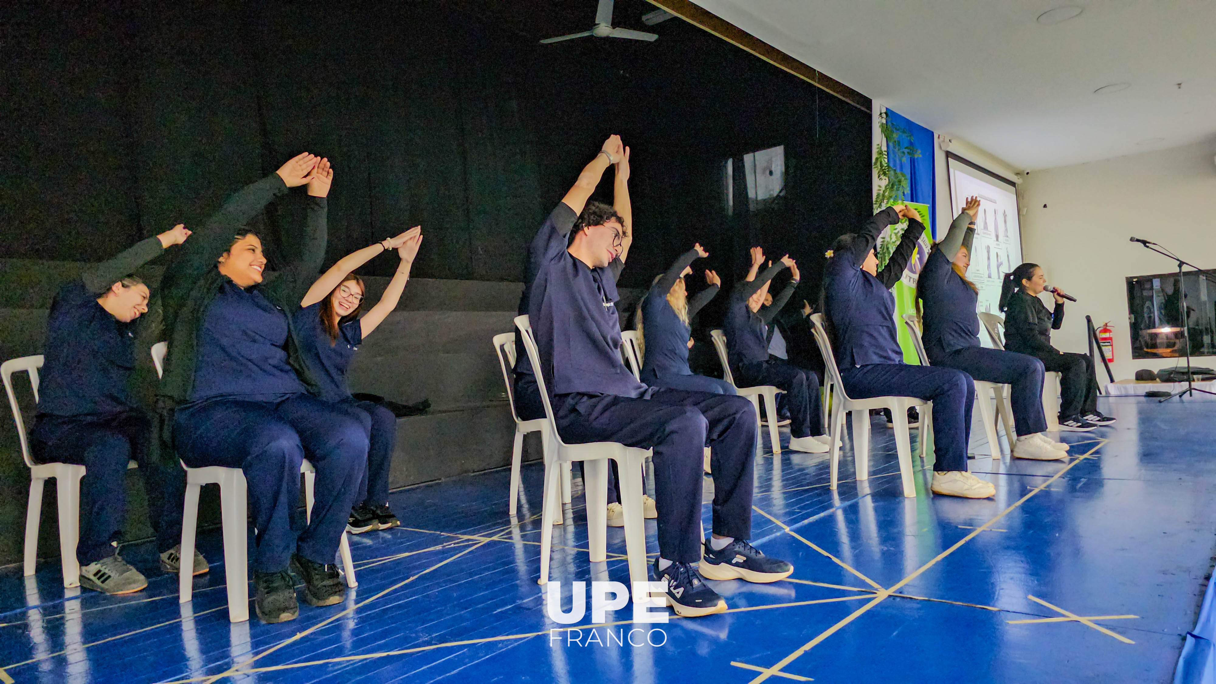 UPE Franco impulsó una jornada sobre estilos de vida saludable, nutrición y autocuidado