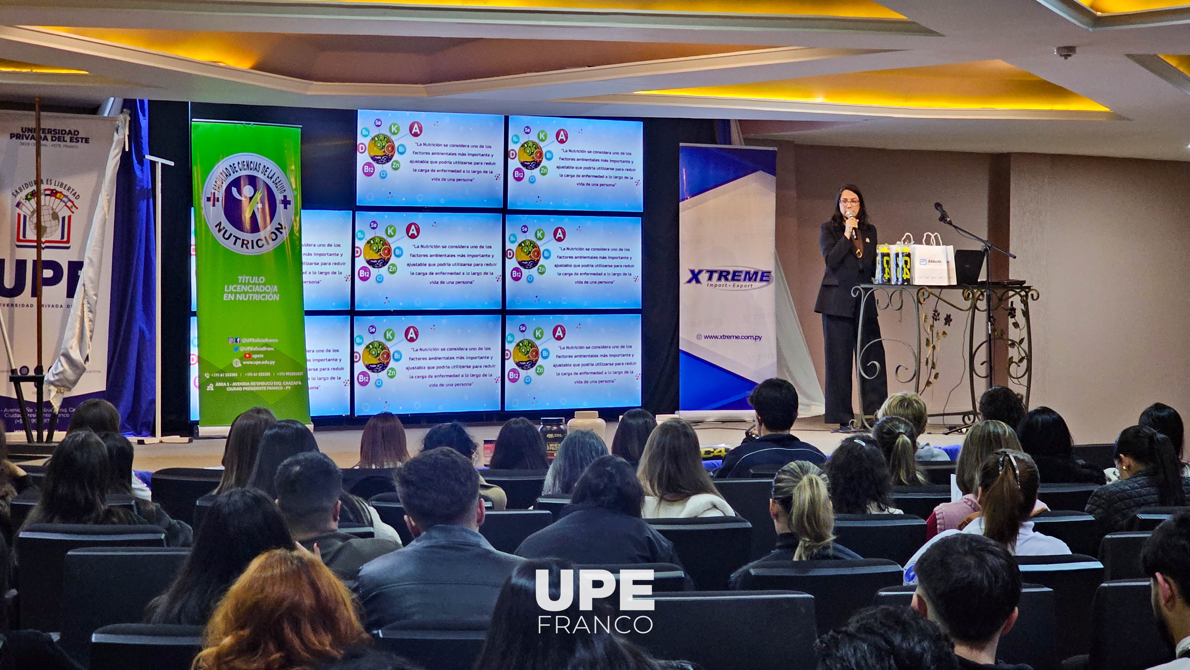 Nutrición desarrolló charla sobre uso y prescripción responsable de suplementos nutricionales