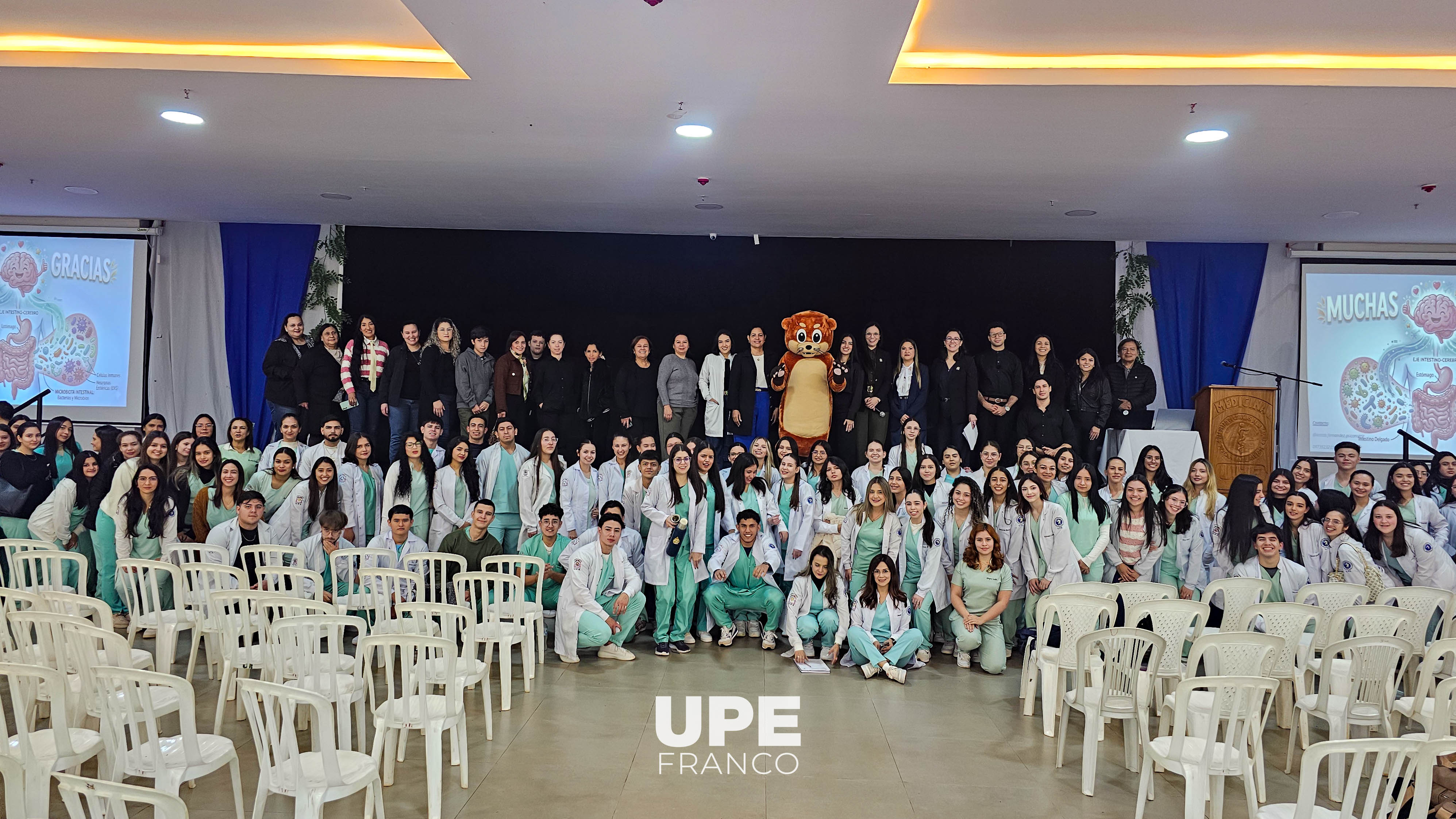 UPE Franco desarrolló jornada sobre microbiota intestinal y salud digestiva en niños con TEA