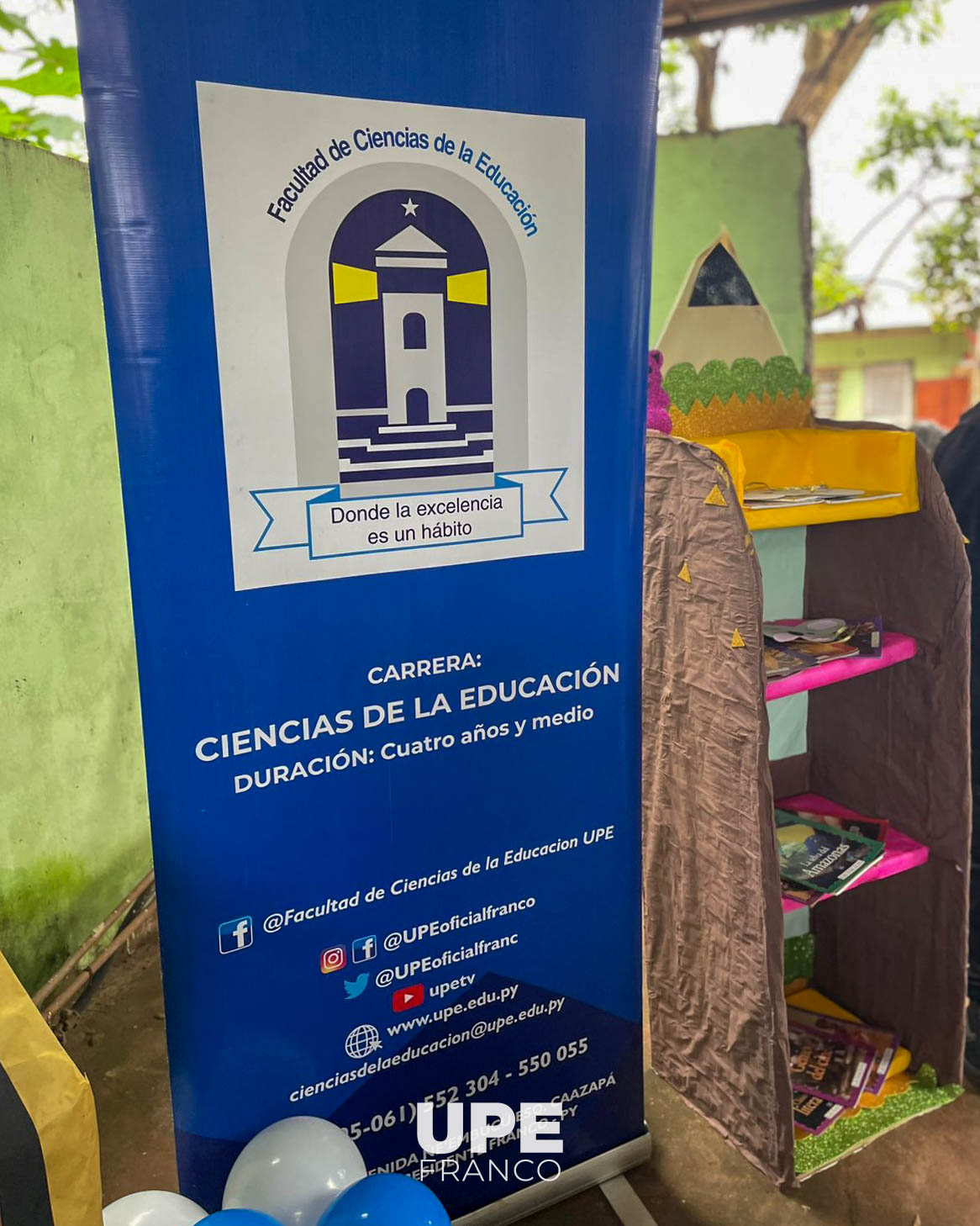 UPE FRANCO IMPULSA LA CREACIÓN DE UNA BIBLIOTECA COMUNITARIA EN EL BARRIO SAN SEBASTIÁN
