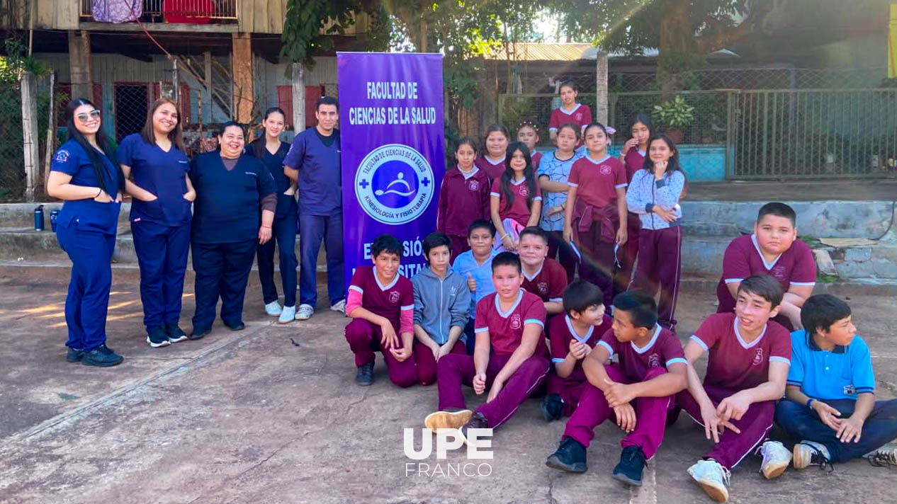 UPE FRANCO DESARROLLÓ JORNADA SOBRE MOVIMIENTO Y POSTURA SALUDABLE EN EL BARRIO SAN SEBASTIÁN