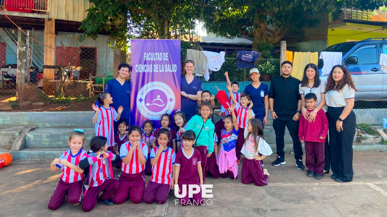 UPE FRANCO DESARROLLÓ JORNADA SOBRE MOVIMIENTO Y POSTURA SALUDABLE EN EL BARRIO SAN SEBASTIÁN