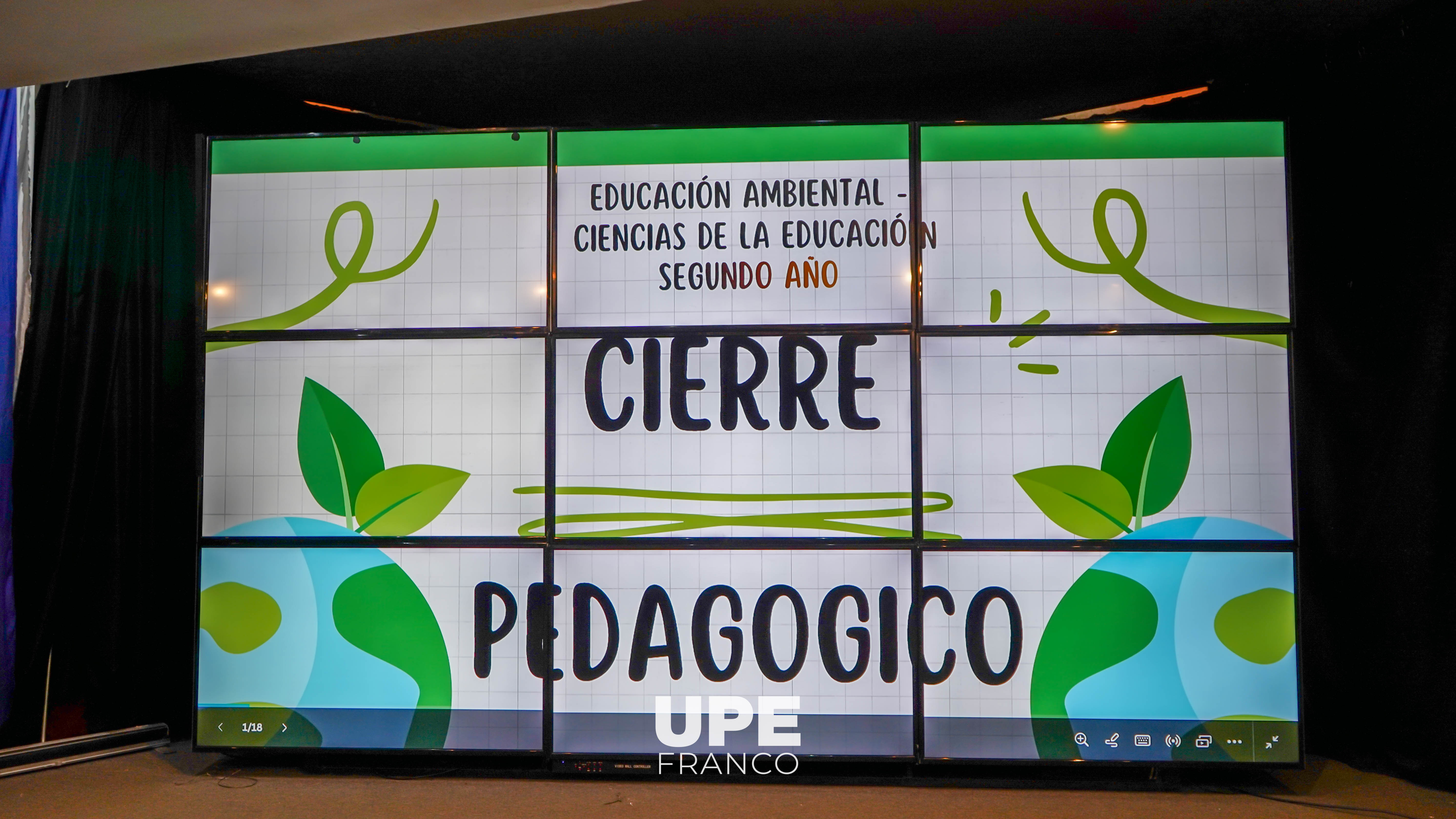 ESTUDIANTES DE CIENCIAS DE LA EDUCACIÓN PRESENTARON CIERRE PEDAGÓGICO SOBRE EL CUIDADO DEL SUELO, EL AIRE Y EL AGUA