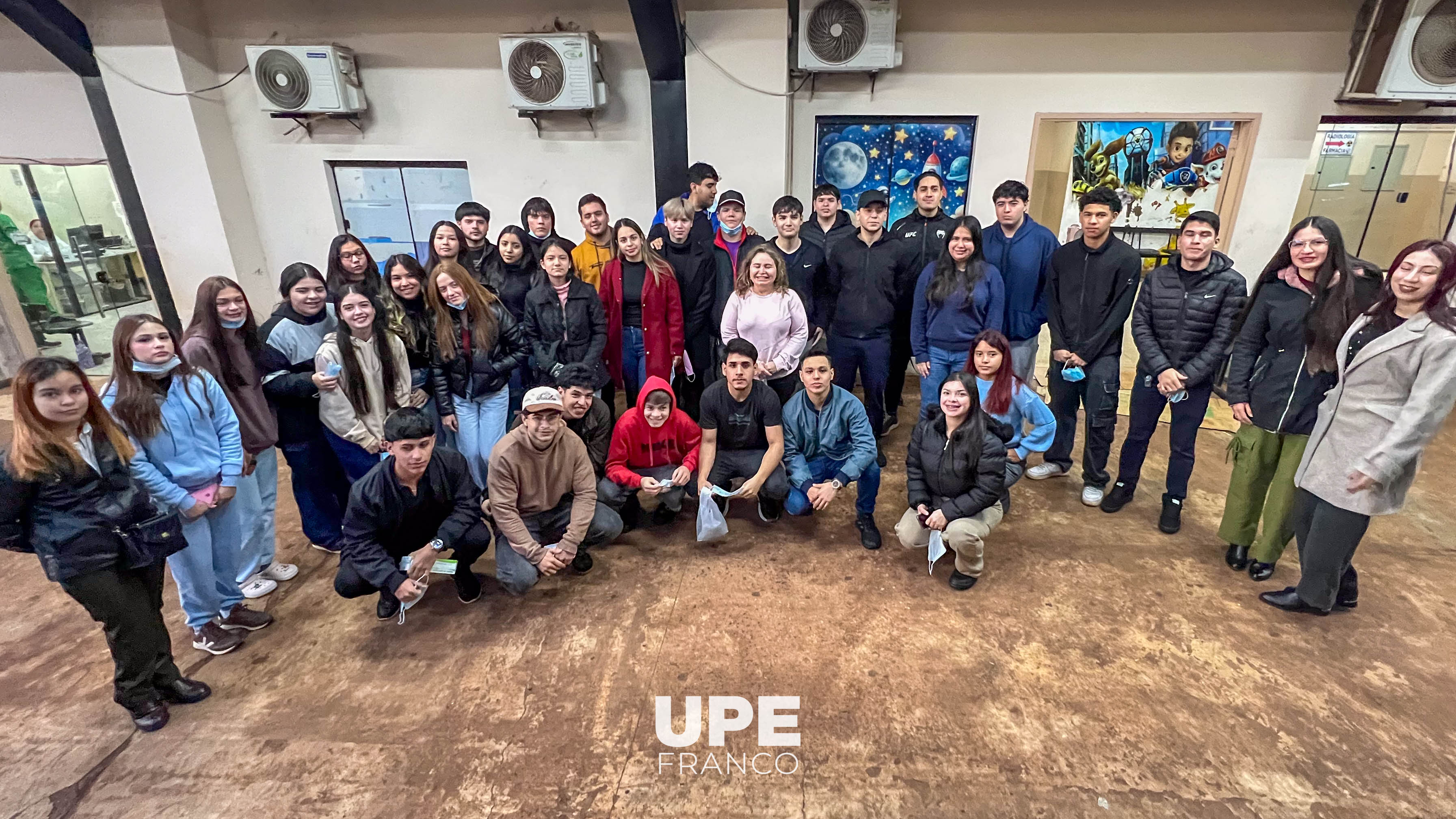 Estudiantes de Ingeniería Comercial realizaron proyecto áulico en el Hospital Distrital de Presidente Franco