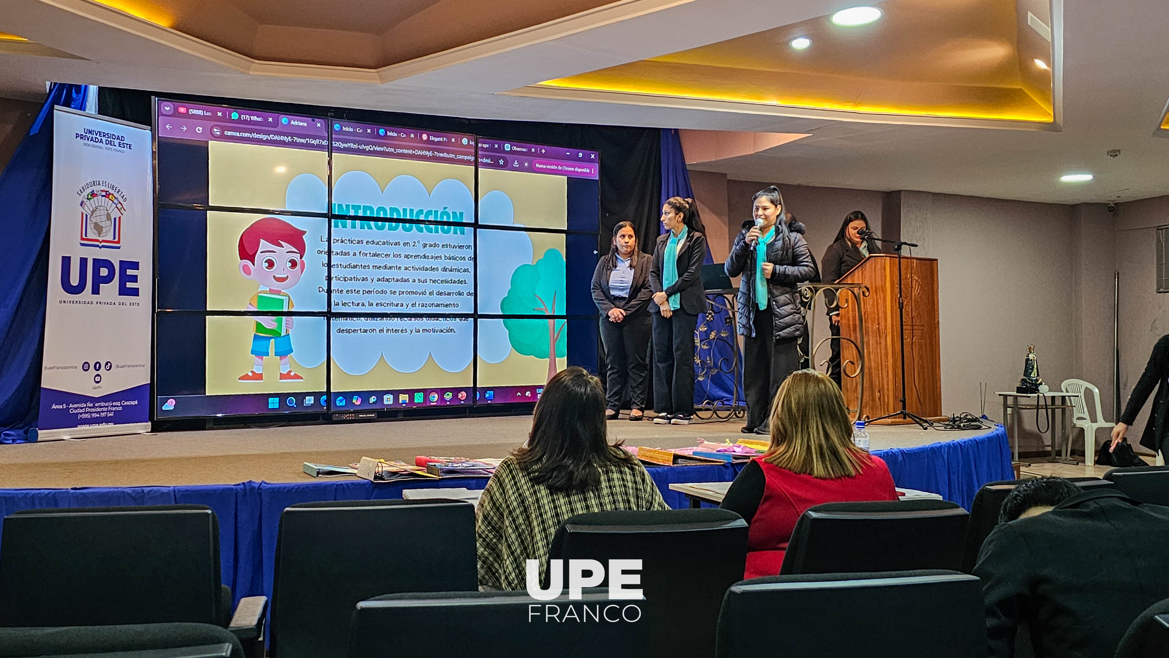 Ciencias de la Educación socializó experiencias exitosas de práctica profesional