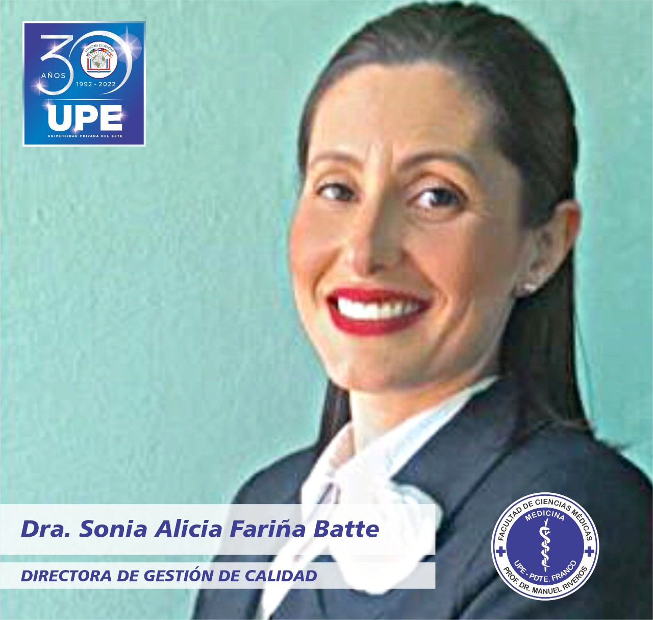 Nuevos Directores de Ciencias Médicas, UPE, sede Pdte. Franco