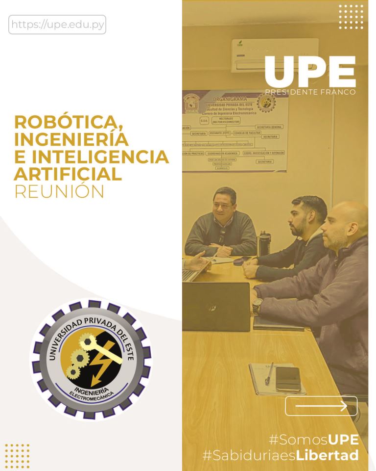 "Robótica, Ingeniería e Inteligencia Artificial" - Reunión en la Facultad de Ciencias y Tecnologías