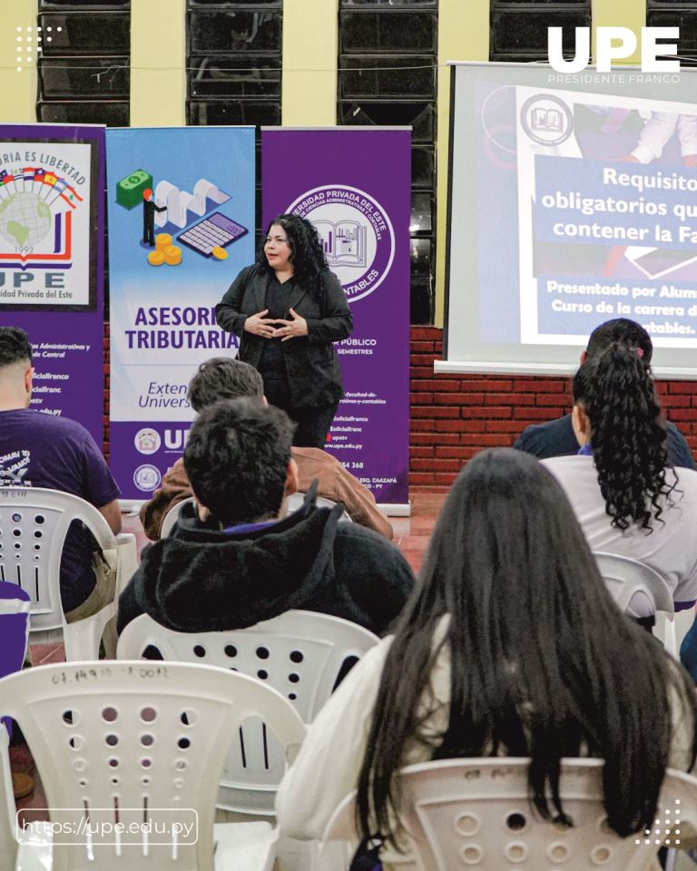Formando Ciudadanos: Charla sobre Impuestos en el Colegio Dr. Raúl Peña