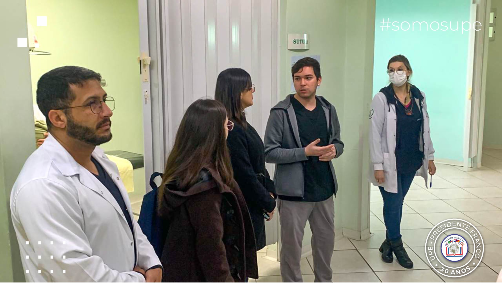 Facultad de Ciencias Médicas “Prof. Dr. Manuel Riveros”, sede Presidente Franco, visita hospitales de Curitiba, Brasil. 