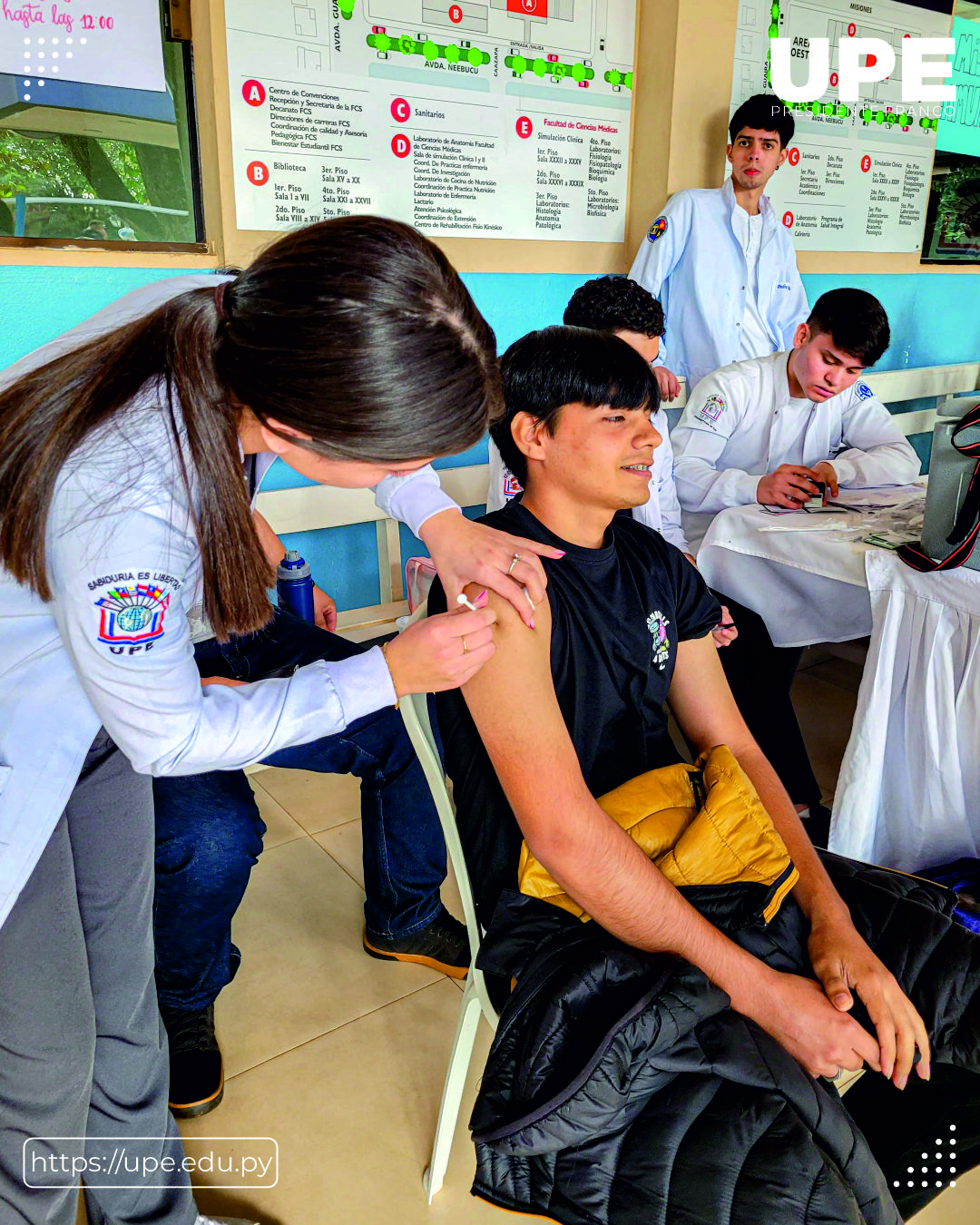 Misión Inmunidad: Campaña de Vacunación en la UPE