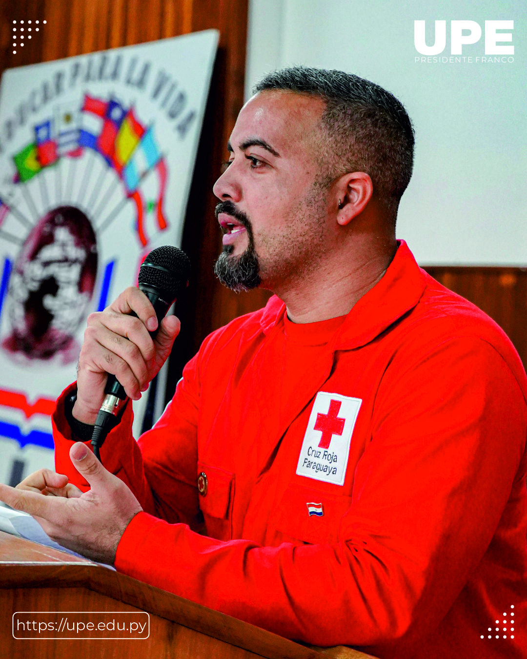 Graduación de Nuevos Voluntarios de la Cruz Roja en la UPE