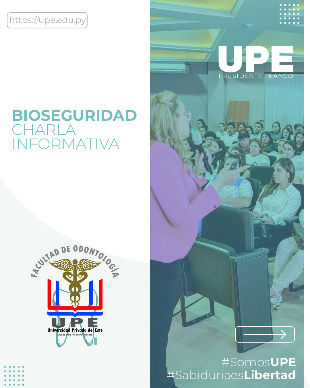 Bioseguridad Odontológica - Charla Informativa en la UPE