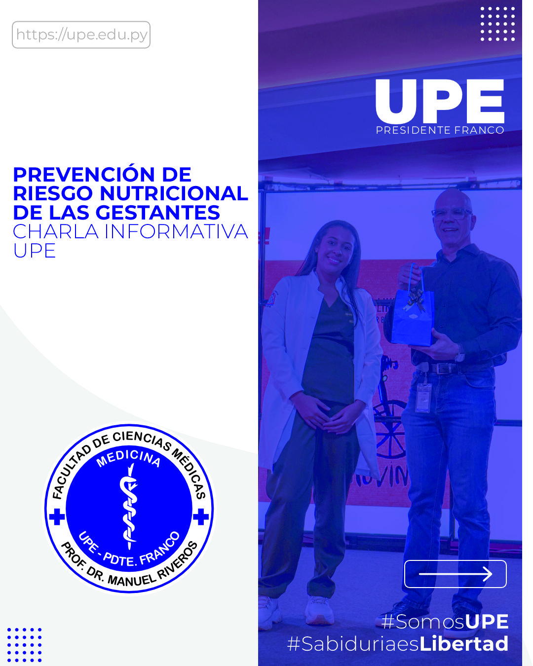 Prevención de Riesgo Nutricional de las Gestantes: Charla Informativa en la UPE
