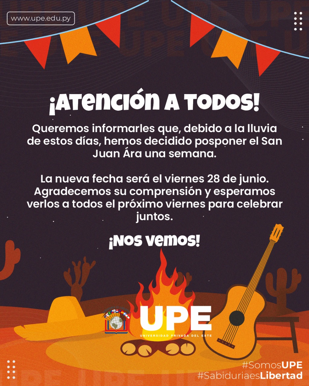 Fiesta Tradicional de San Juan en la UPE