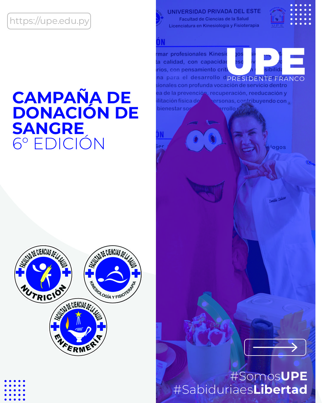 Campaña de Donación de Sangre en la UPE: Sexta Edición 