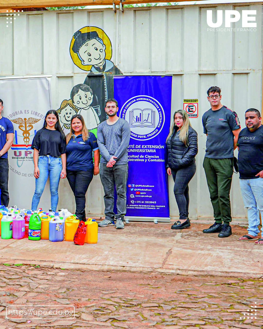 UPE entrega Donaciones por el Día de la Bondad Universitaria: Generosidad y Apoyo Comunitario