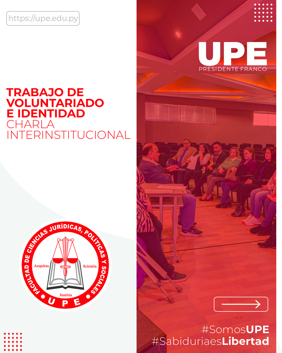 Voluntariado e Identidad: Charla Interinstitucional en la UPE