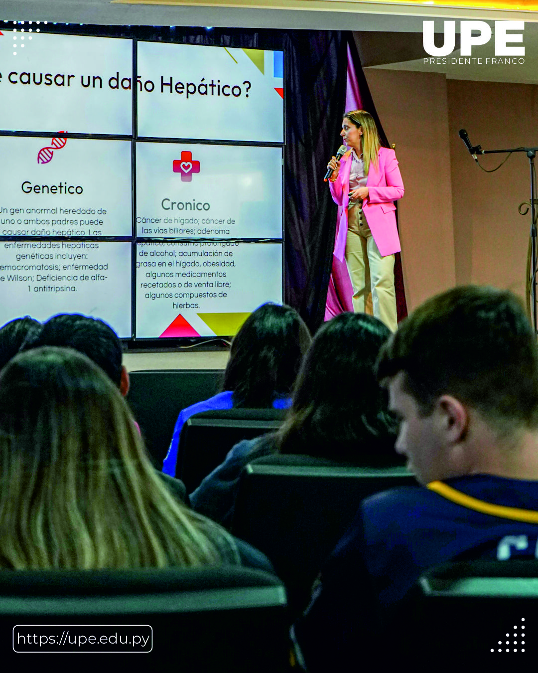 Taller sobre Hepatitis en la UPE: Compromiso con la Salud Pública