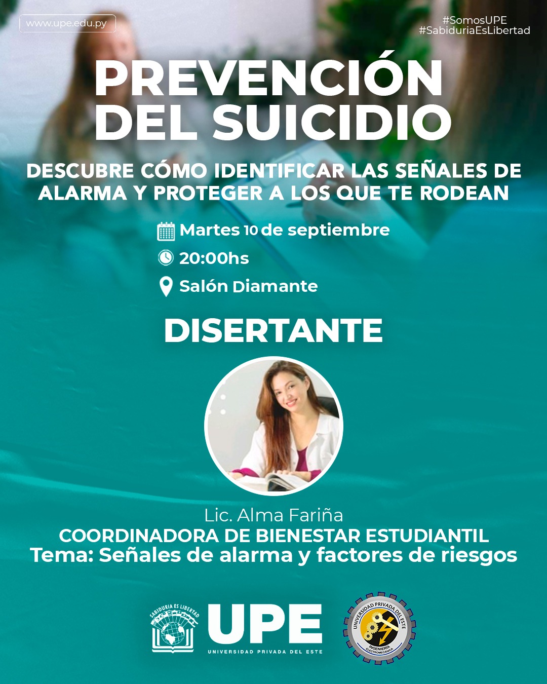 Salud Mental y Prevención del Suicidio: Charla Informativa en la UPE Franco