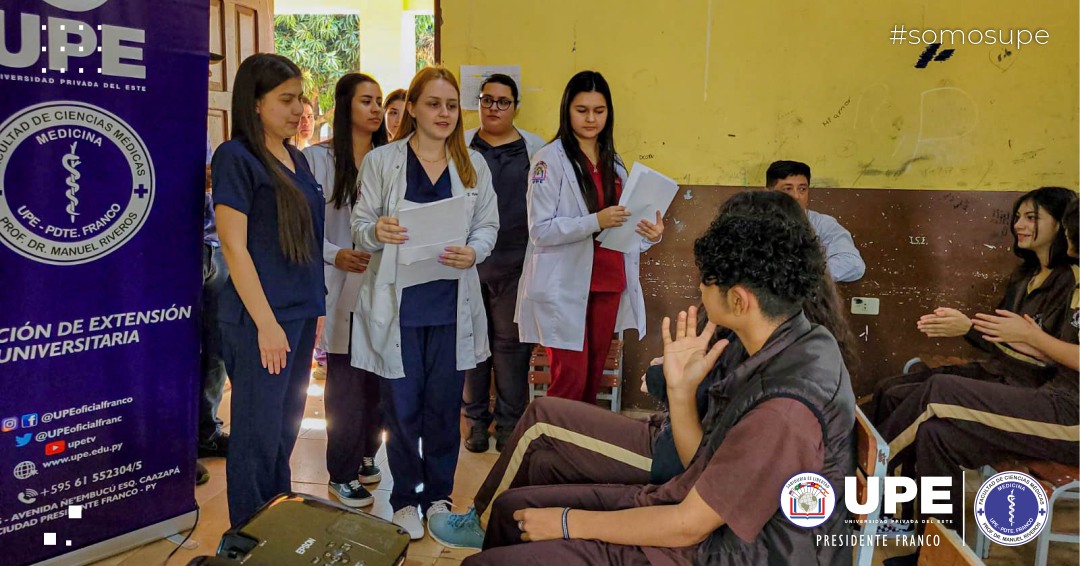 Proyecto de Extensión Universitaria: Alumnos de Medicina ofrecen Charla sobre Educación Sexual