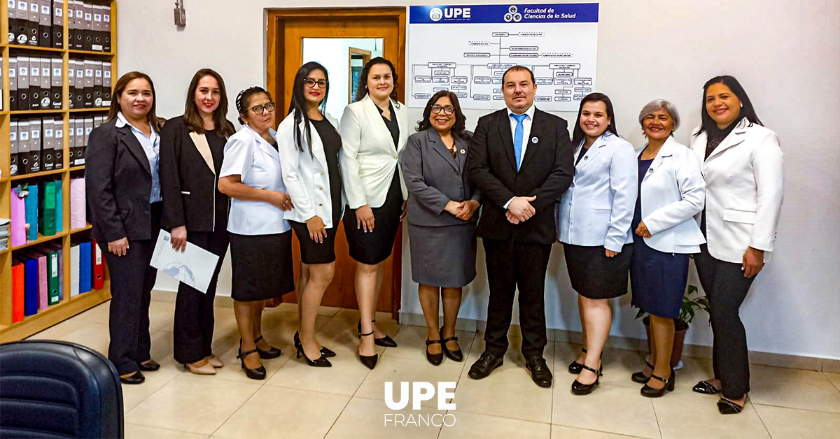 Visita de Pares Evaluadores de ANEAES a Enfermería UPE Franco