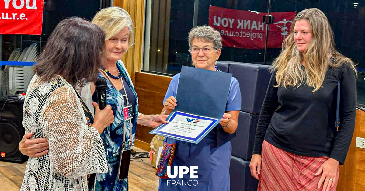 Unidos por la Salud: Entrega de Certificados a Voluntarios de Project C.U.R.E. en la UPE