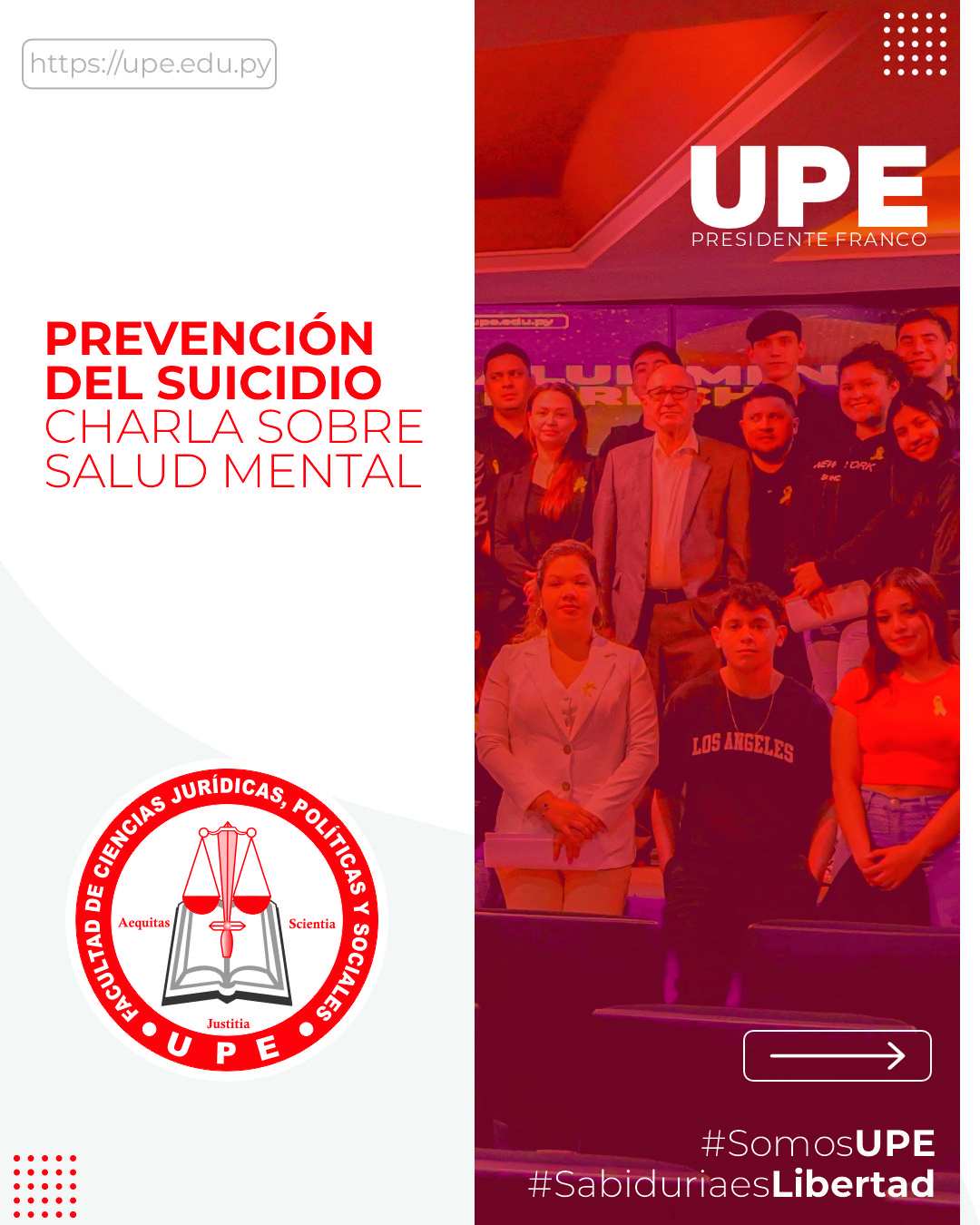 Charla sobre Prevención del Suicidio: Salud Mental como Derecho Humano