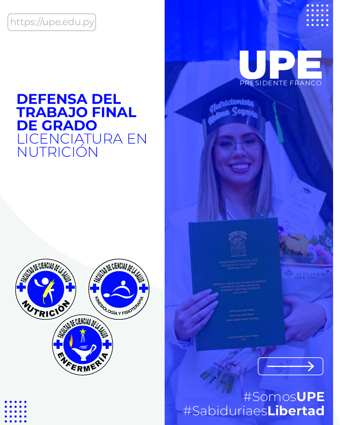 Nuevos Egresados en Nutrición UPE: Culminación Exitosa del Trabajo Final de Grado