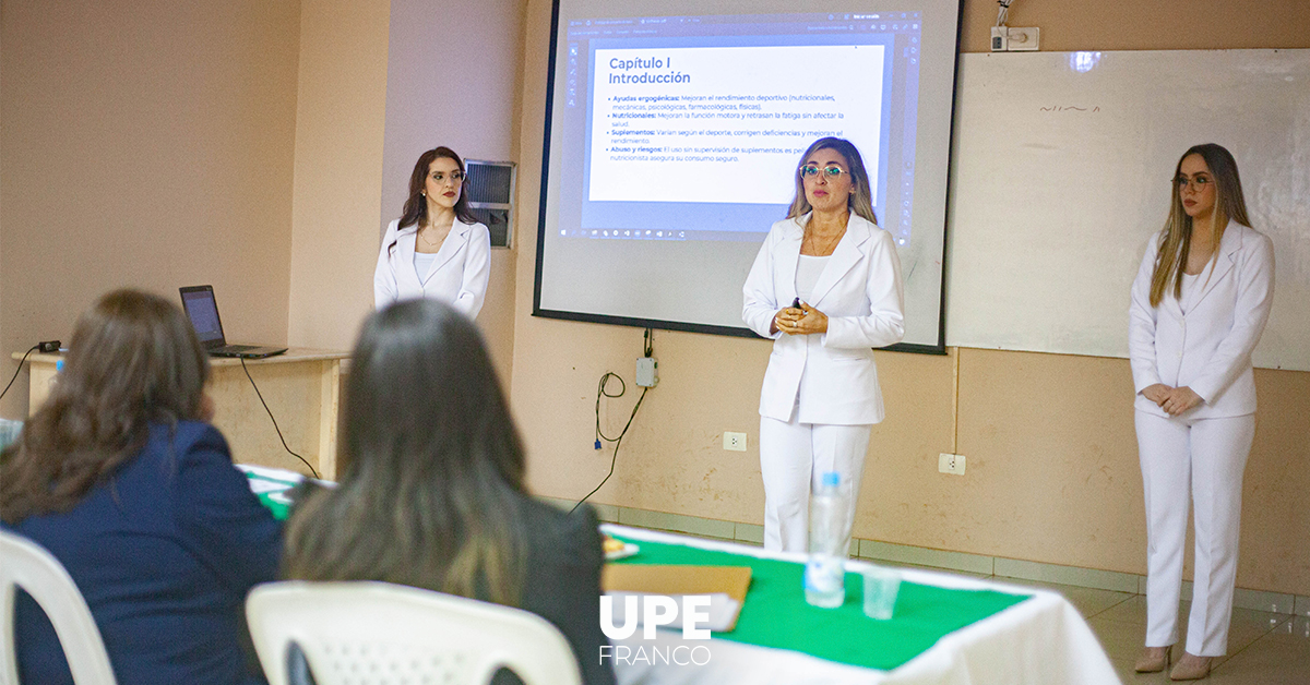 Nuevos Egresados en Nutrición UPE: Culminación Exitosa del Trabajo Final de Grado