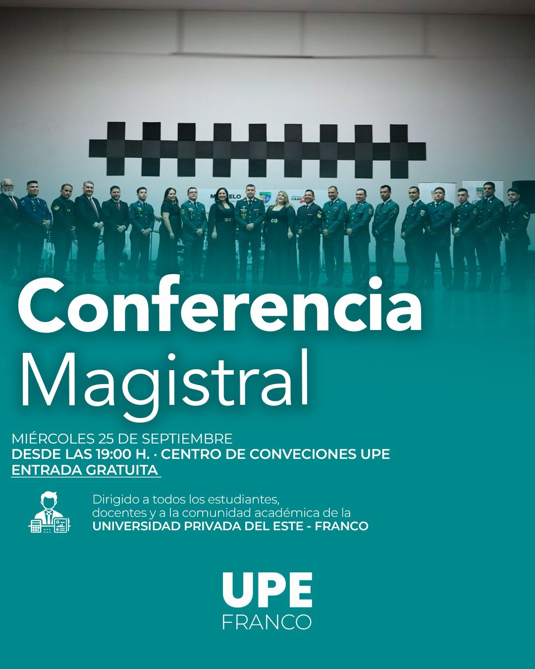 Conferencia Magistral en UPE Franco 