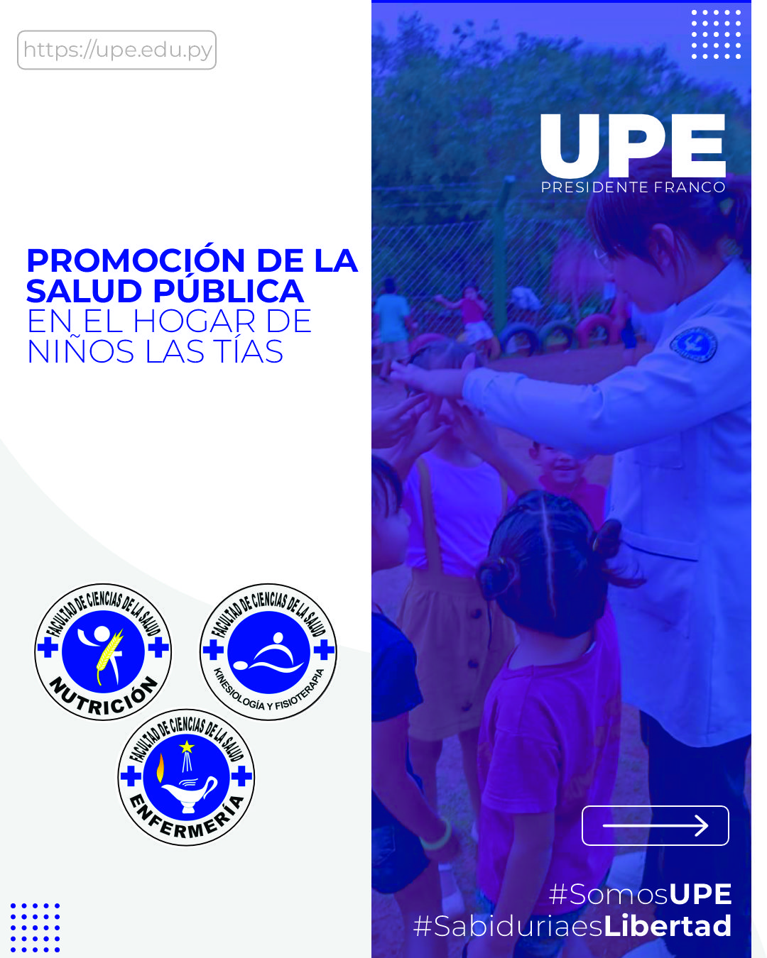 Promoviendo la Salud Pública: Estudiantes de la UPE visitan el Hogar Las Tías