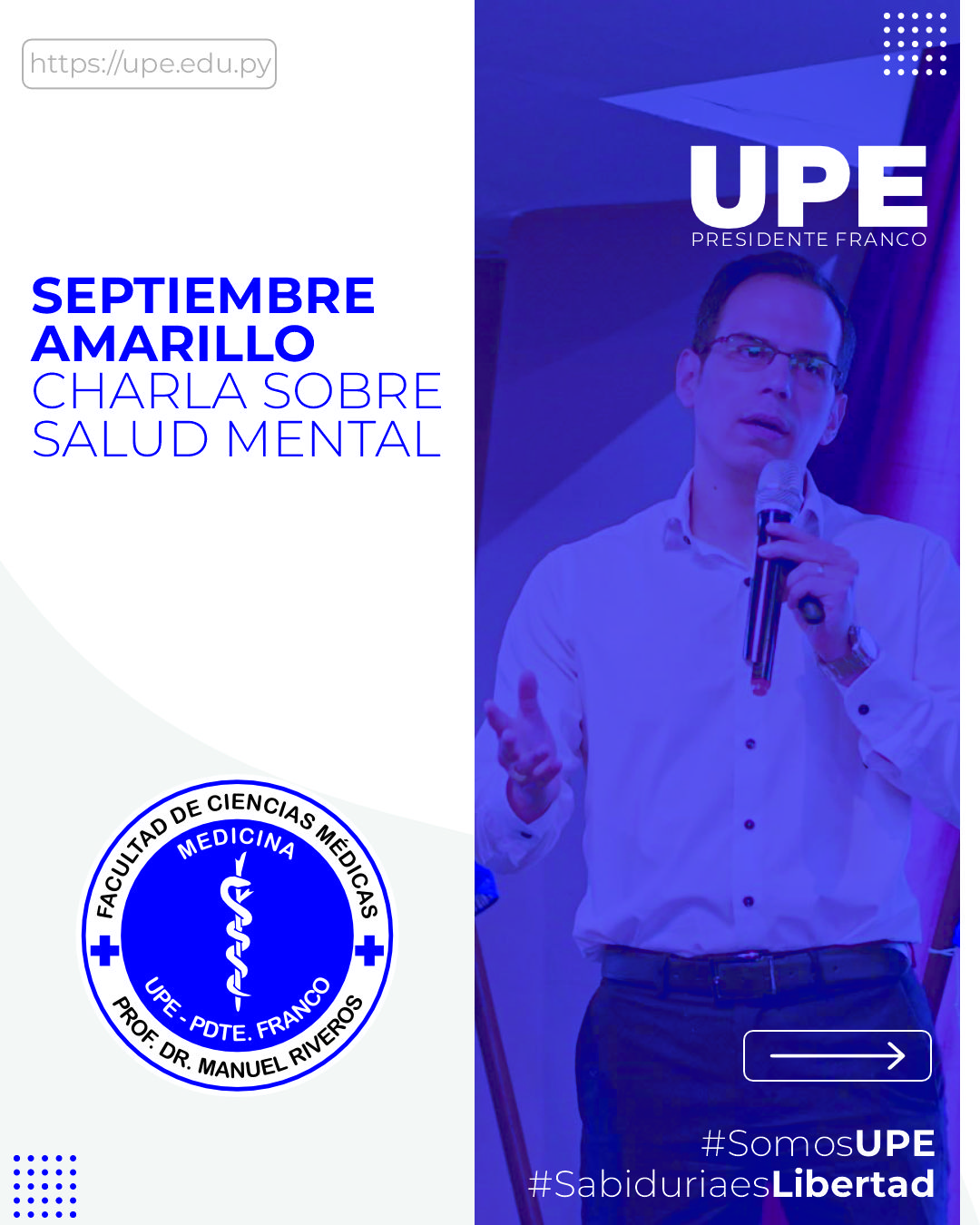 Compromiso con la Salud Mental: Septiembre Amarillo en Medicina UPE