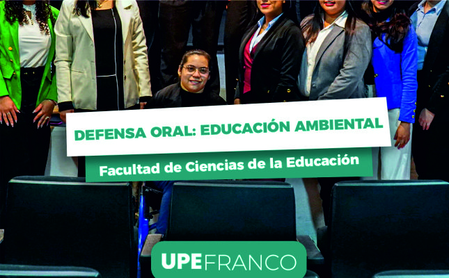 Desafíos socioambientales y compromiso educativo por un desarrollo sostenible: Defensa Oral