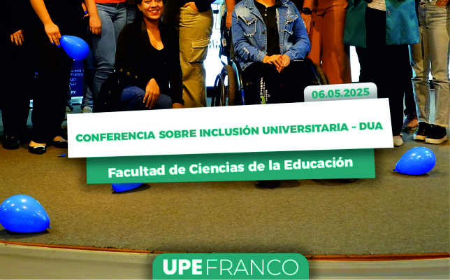 DUA como opción, planificación multinivel y ajustes significativos: Conferencia sobre Inclusión Universitaria