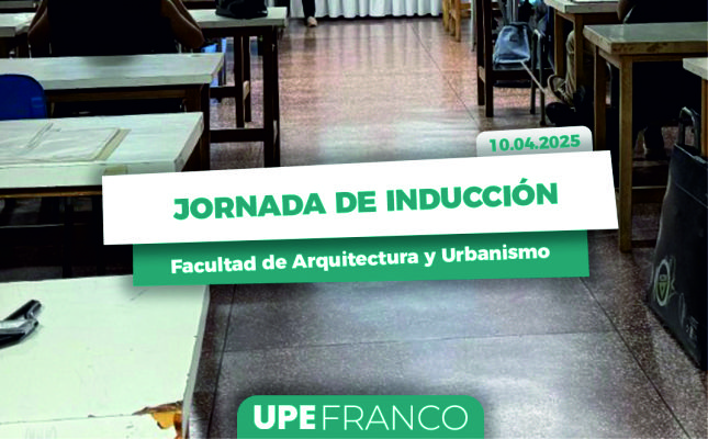 Jornada de Inducción en Arquitectura y Urbanismo 